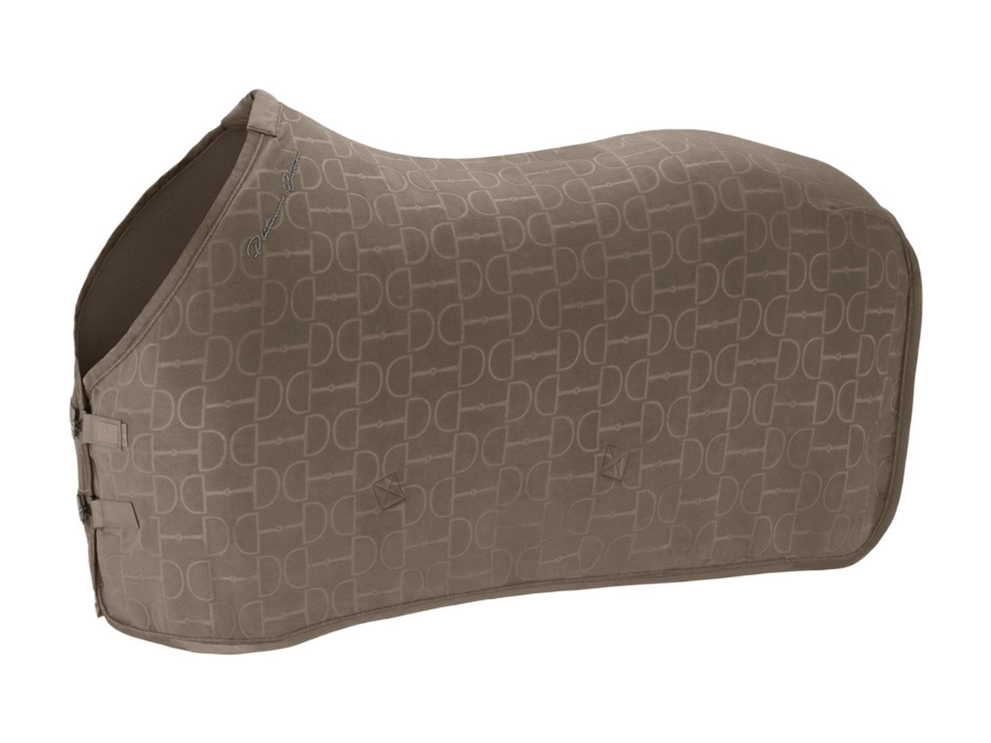 Eskadron Pferde-Abschwitzdecke Abschwitzdecke Platinum Fleece Stamp Bit