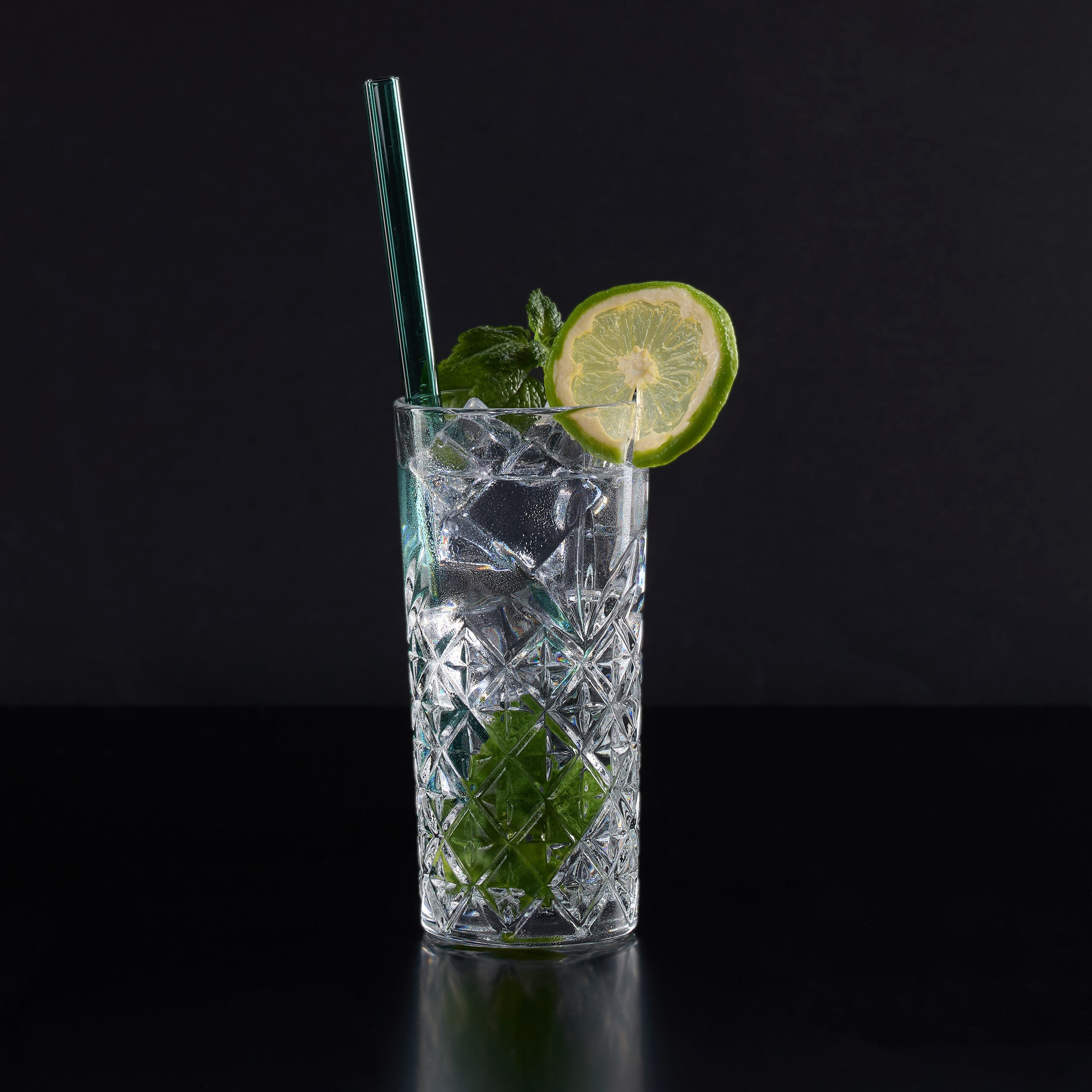 relaxdays Longdrinkglas Longdrinkgläser 6er Set, 6-tlg., Glas