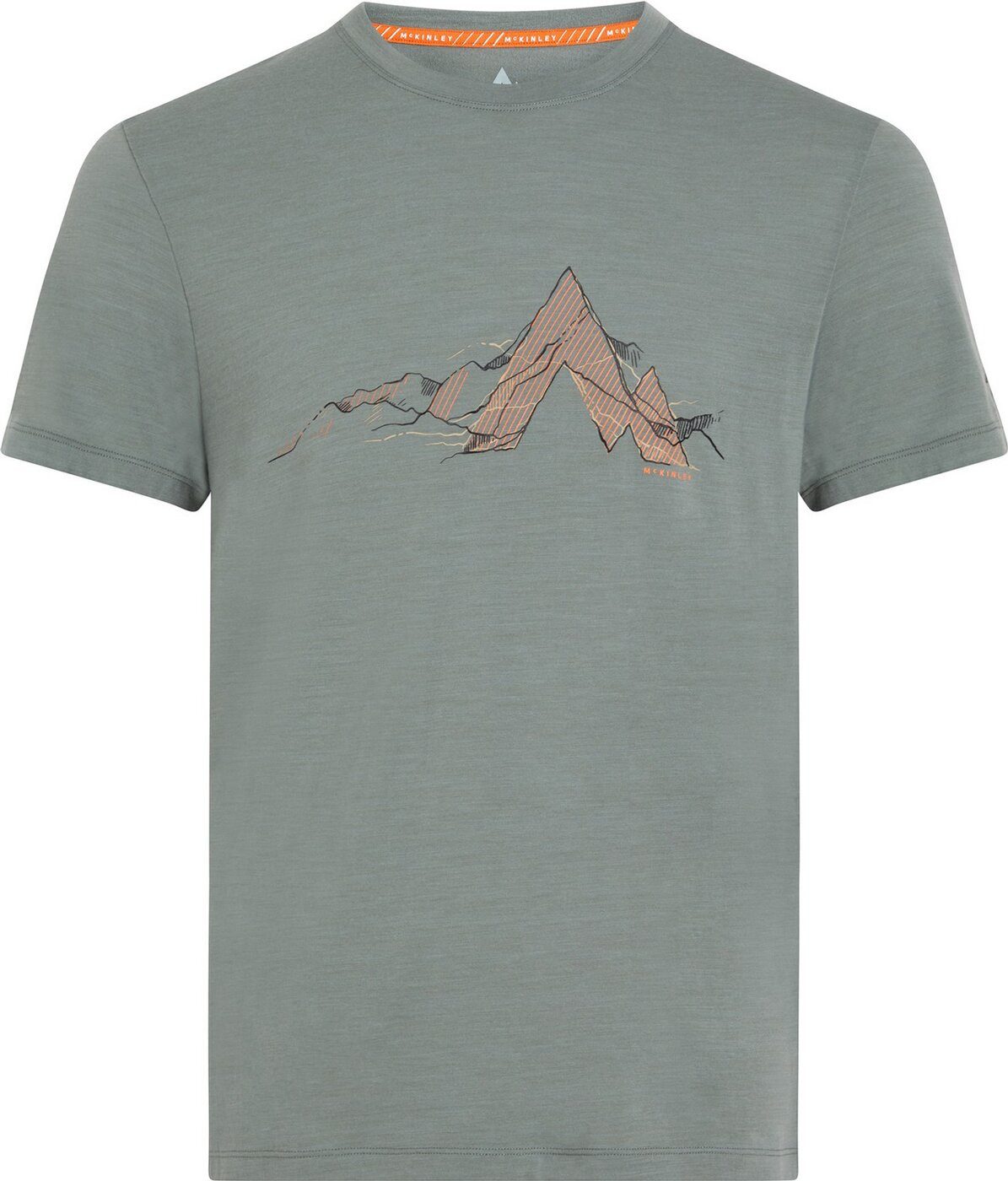 McKINLEY T-Shirt He.-T-Shirt Shane II TEE M GREEN DARK