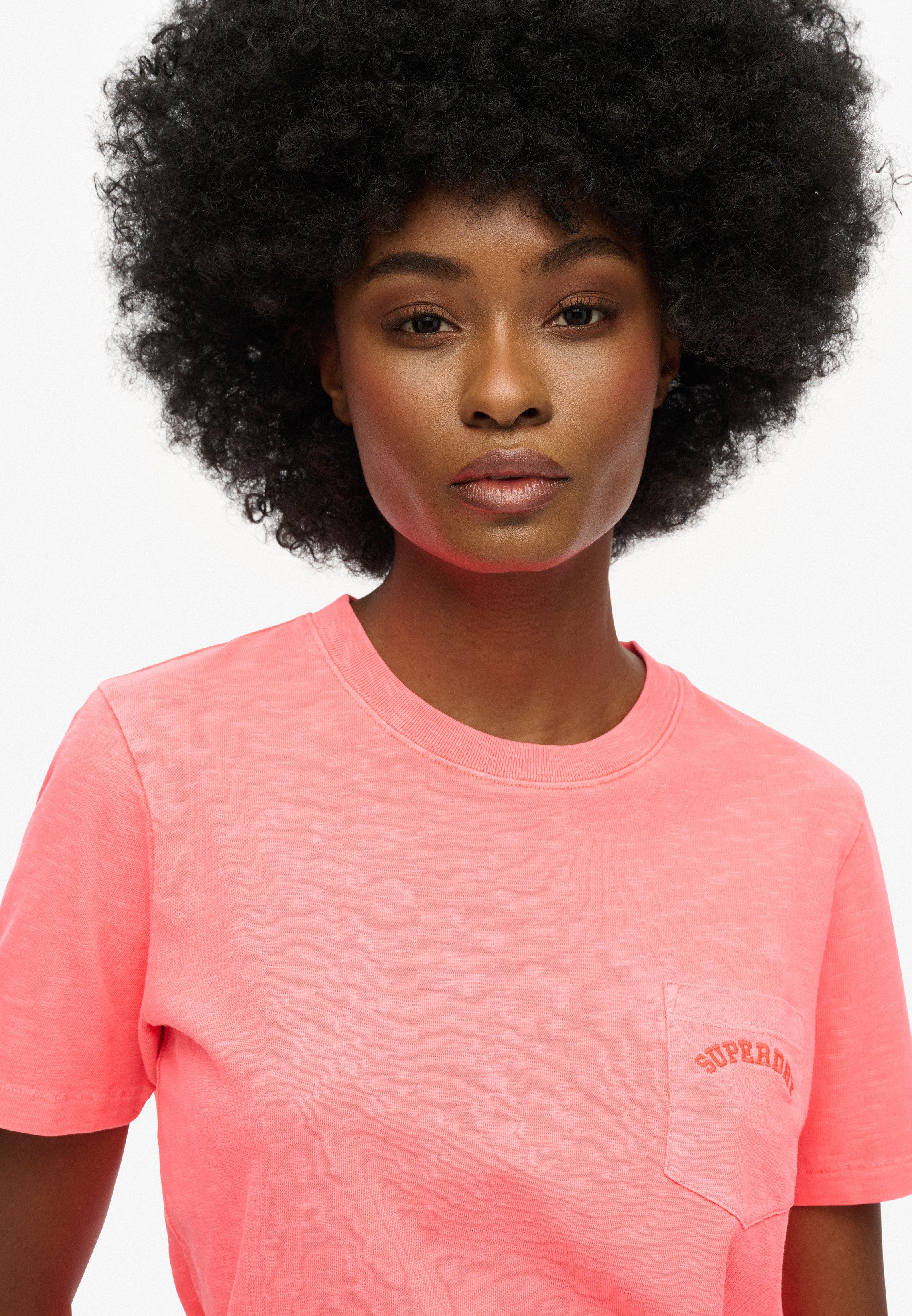 Superdry T-Shirt ESSENTIAL LOGO GD POCKET TEE günstig online kaufen