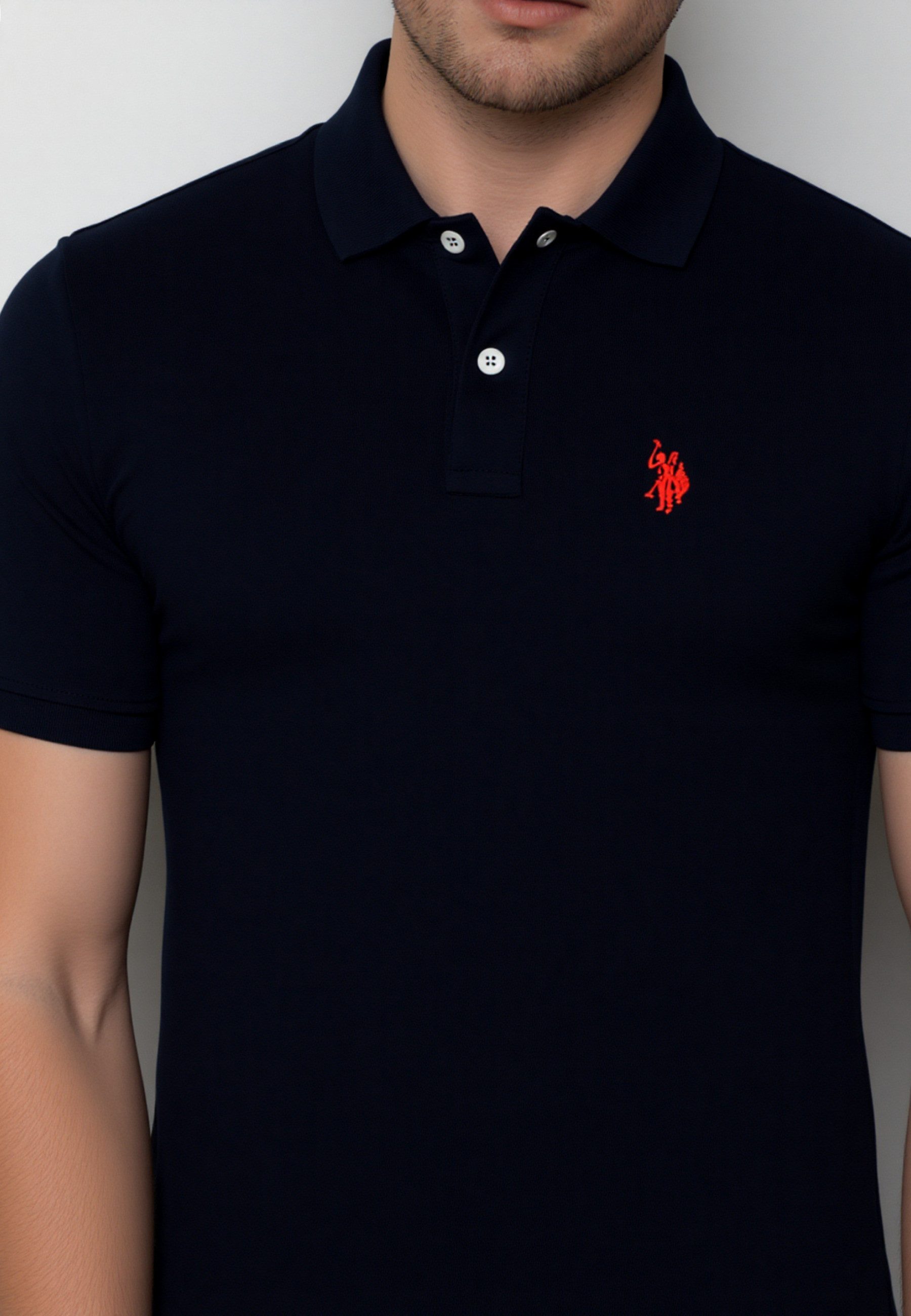 U.S. Polo Assn. Poloshirt Poloshirt Shortsleeve Basic (1-tlg., 1) – Bild 4 von 4