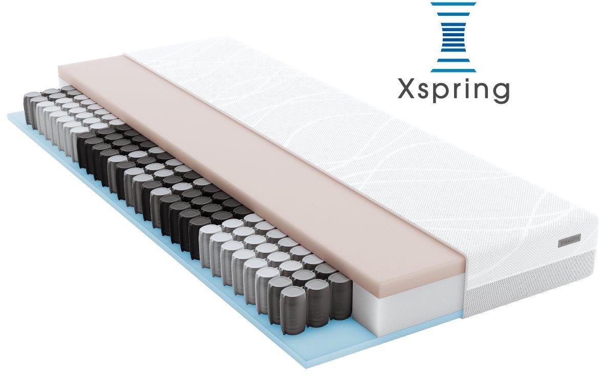 Taschenfederkernmatratze Matratze myNap TFK, Matratze in 90x200 cm und weiteren Größen, Schlaraffia, 19 cm hoch, mit speziellem X-Spring Federkern