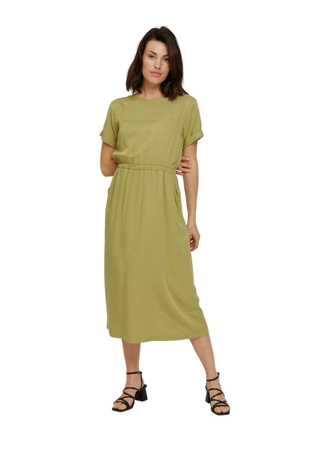 MAZINE Blusenkleid VALERA MIDI DRESS Grün
