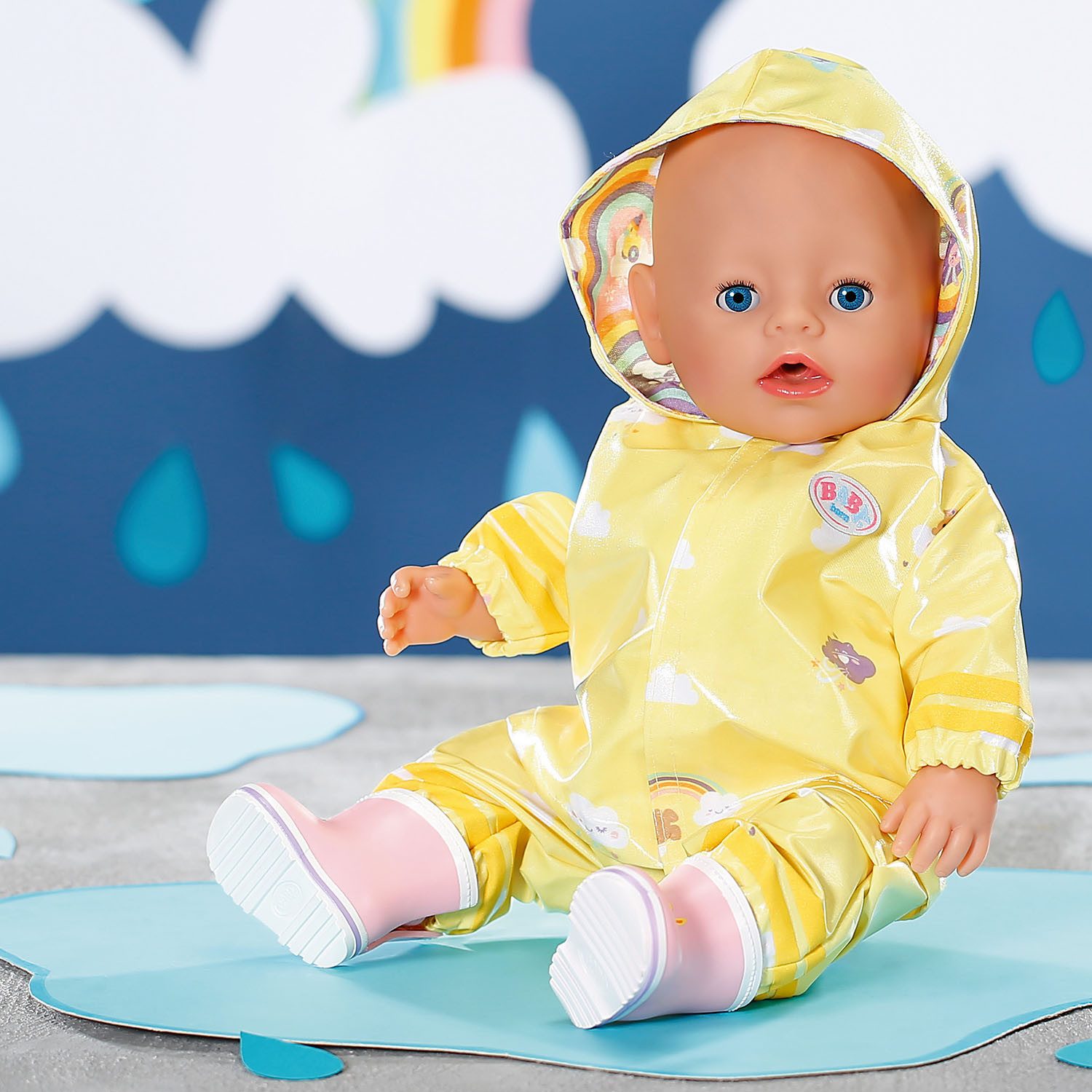 Baby Born Puppenkleidung Regen-Outfit, 43cm