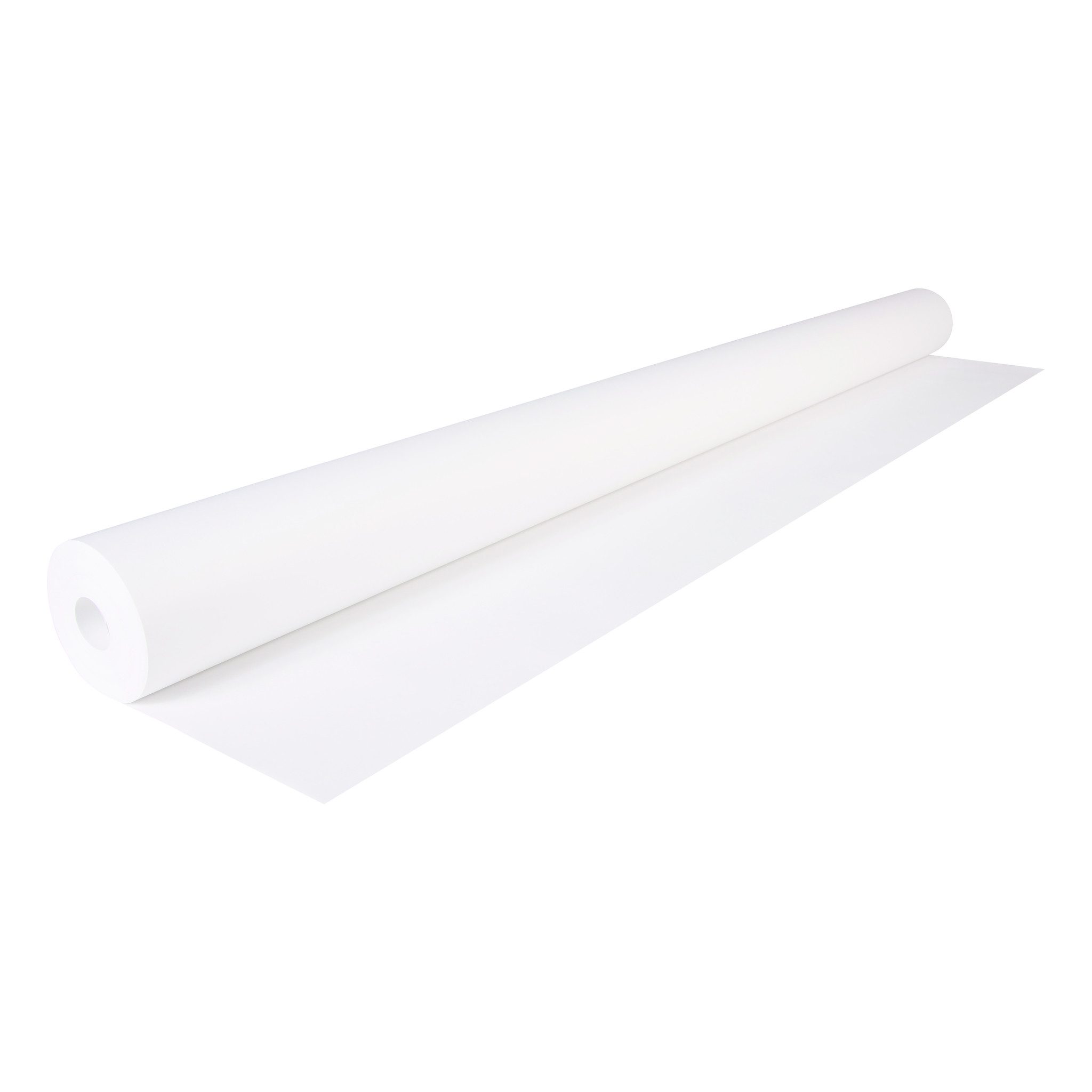 CLAIREFONTAINE Zeichenpapier Weißes Kraftpapier 60g, Rolle 200x1m - Kraft weiß 795701C, Geschenkpapiere und Verpackung
