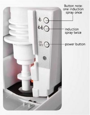 JOKA international Desinfektionsmittelspender Desinfektionsspender automatisch inkl. Sensor, Sensortechnik, kontaktlose Desinfektion