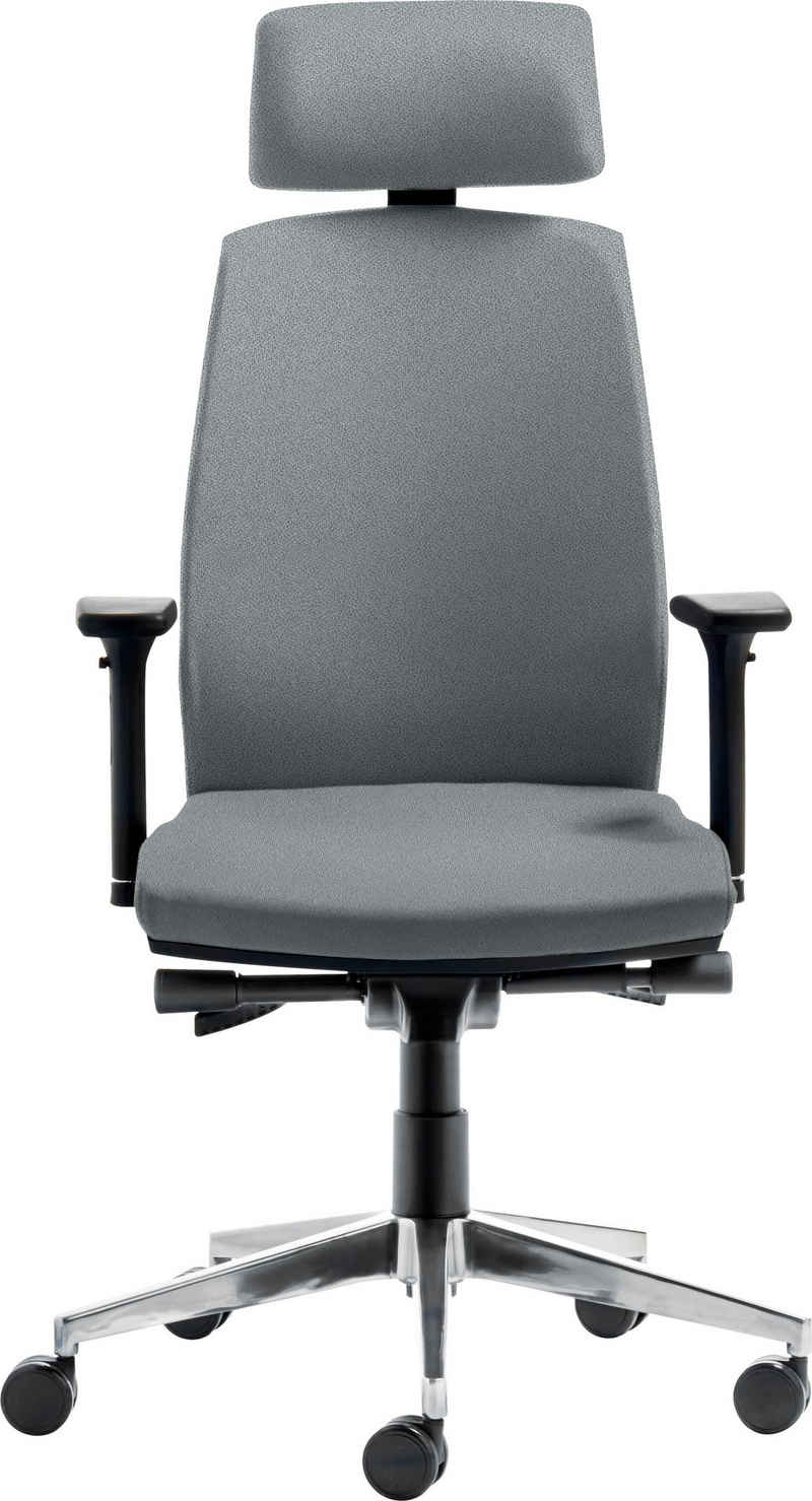 Mayer Sitzmöbel Chefsessel »Drehstuhl myCONTRACT LINE«, Rückenhöhe 7-fach verstellbar, verstellbare Kopfstütze