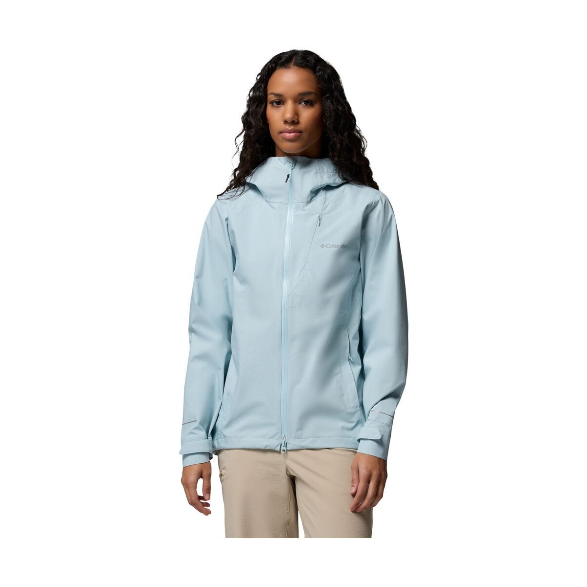 Columbia Outdoorjacke Trailborne 2.5L Shell Wasserdichte, atmungsaktive Damenjacke mit verstellbarer Kapuze und