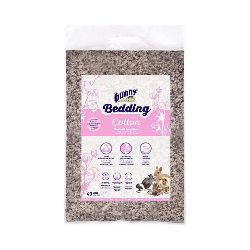 Bunny Nature Kleintierstreu Bedding Cotton 40 l