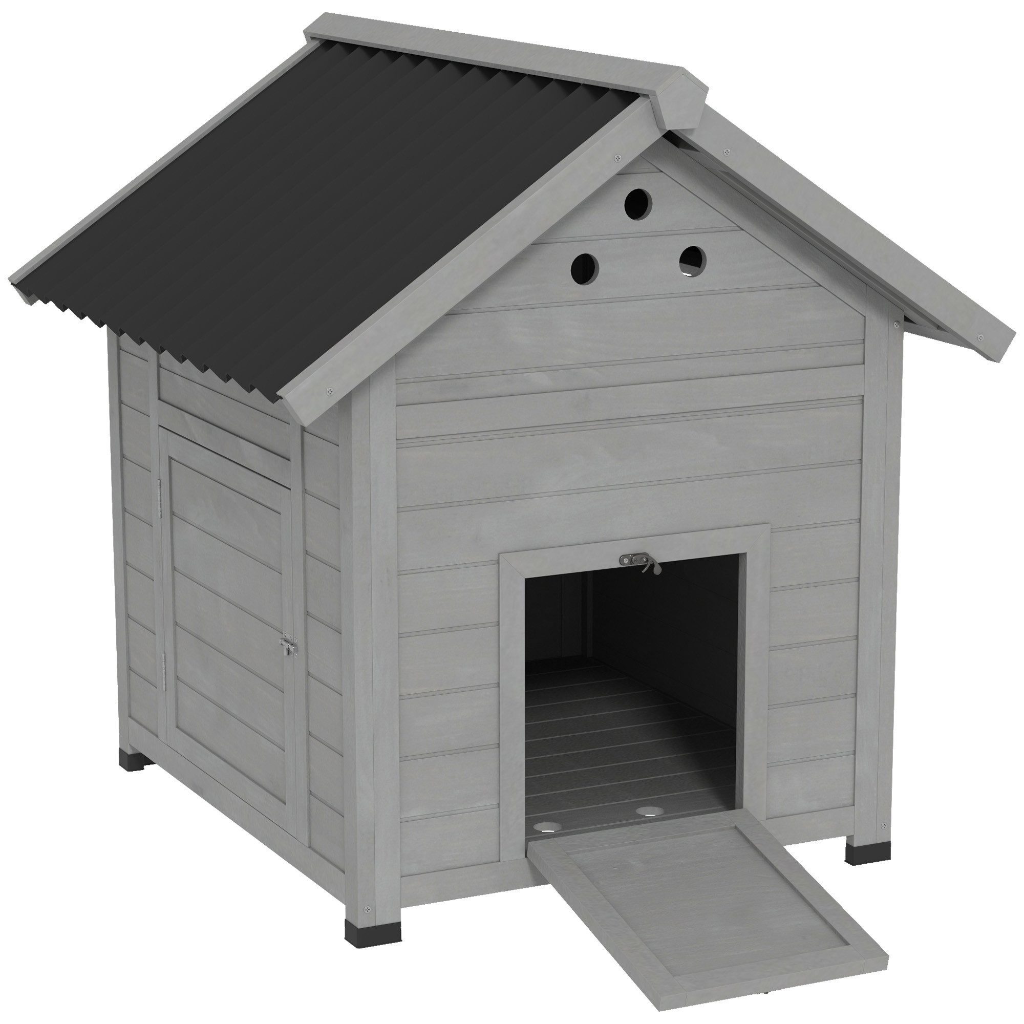PawHut Kleintierstall Entenstall aus Holz Entenhaus günstig online kaufen