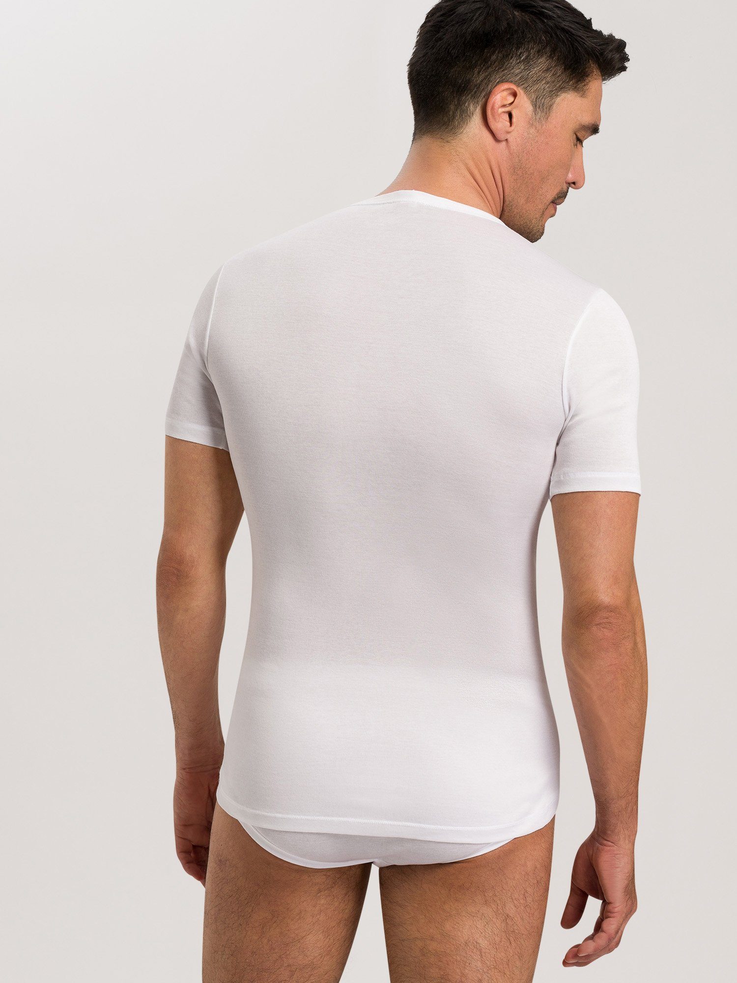 V-Shirt Pure Cotton v-neck Hanro v-ausschnitt t-shirt