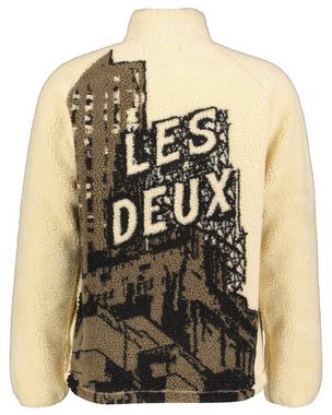 Les Deux Fleecejacke Herren Fleece-Jacke JACQUARD PILE TRACK JACKET