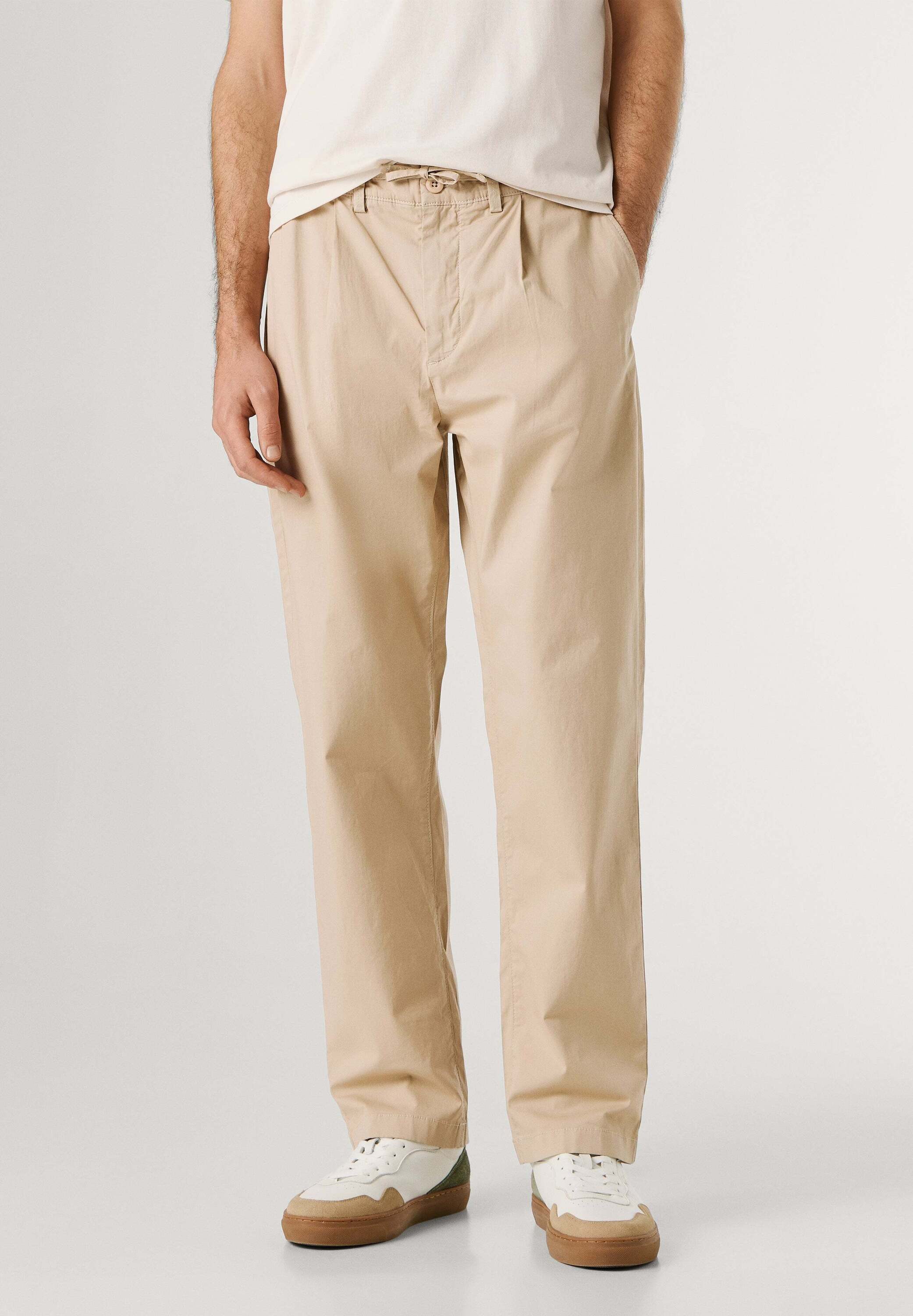 Pepe Jeans Funktionshose trousers RELAXED LOOSE POPLIN PANT