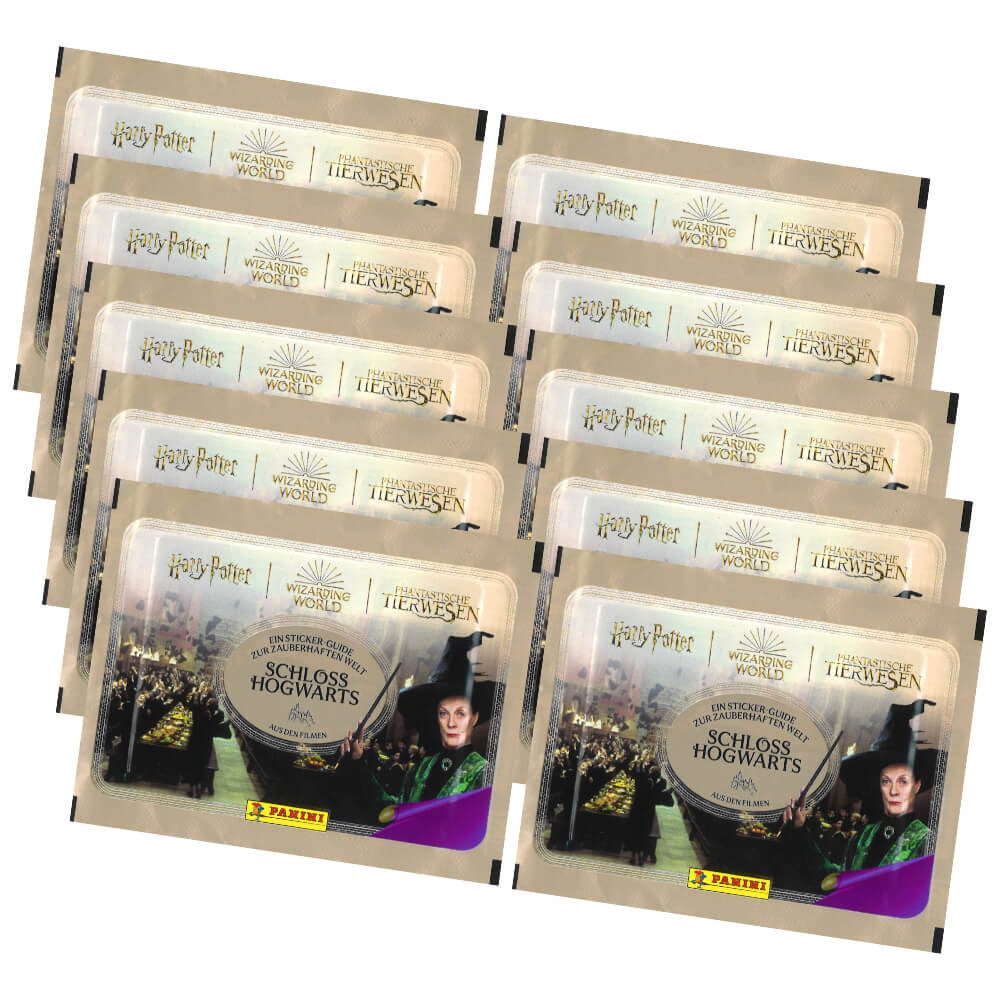 Sammelkarte Harry Potter Sticker Guide 3 - Schloss Hogwarts Sammelsticker