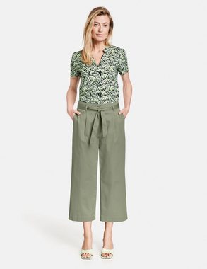 GERRY WEBER 7/8-Hose Culotte mit Bindegürtel