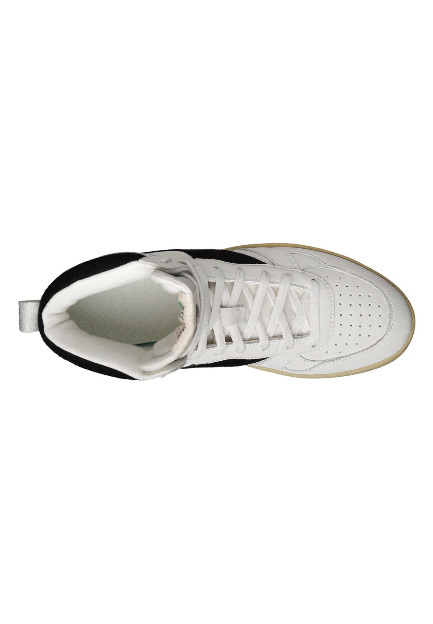 White recycled Jet - Produkt Carl Black Chalk Sneaker ETHLETIC