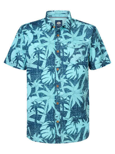 Petrol Industries Hawaiihemd - Kurzarmhemd - Hemd - Tropisches Hemd Sandy beach