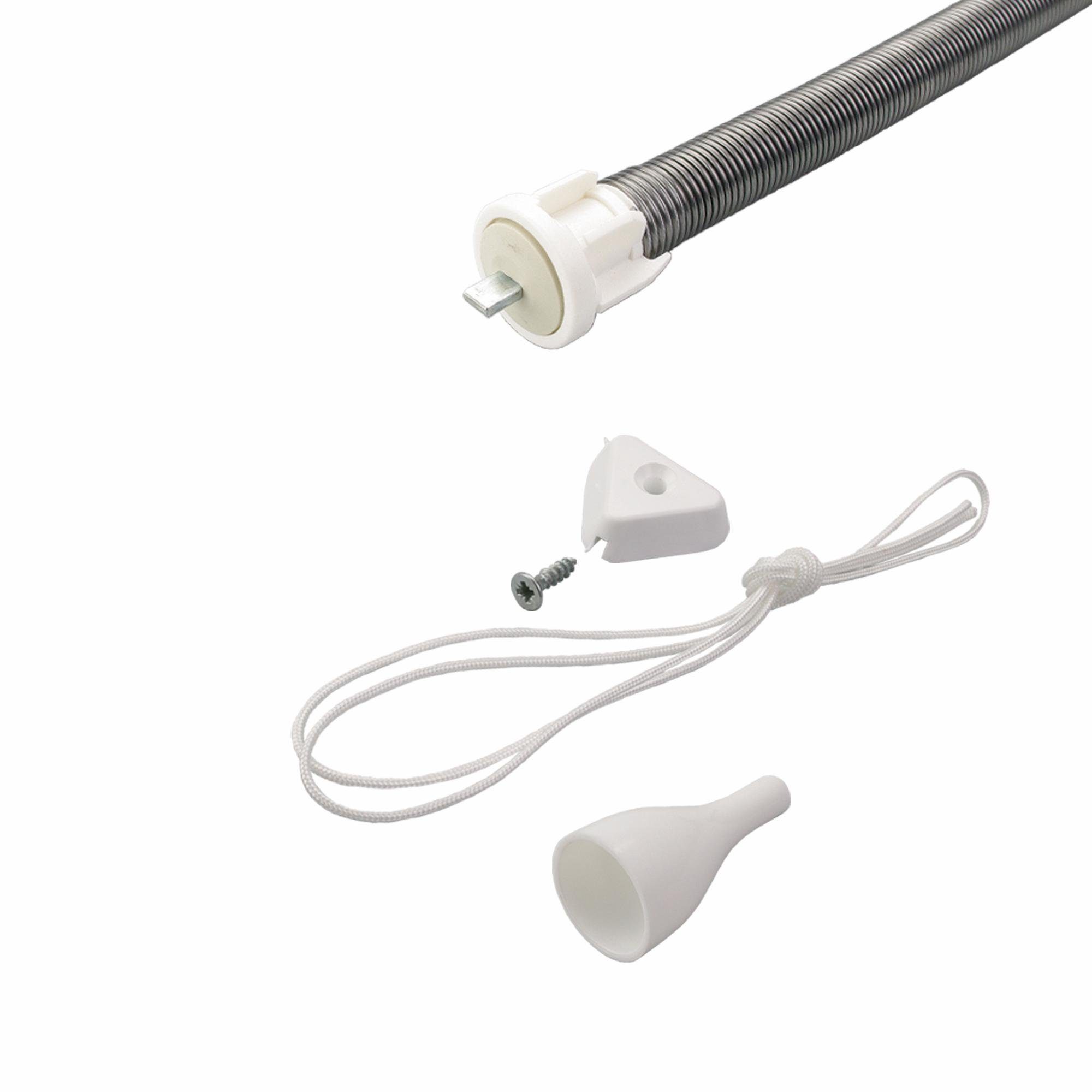 Liedeco Kettenzugumrüstset, Роллы, (Set, 1-tlg), zur Umrüstung von Seitenzugrollo auf Springrollo