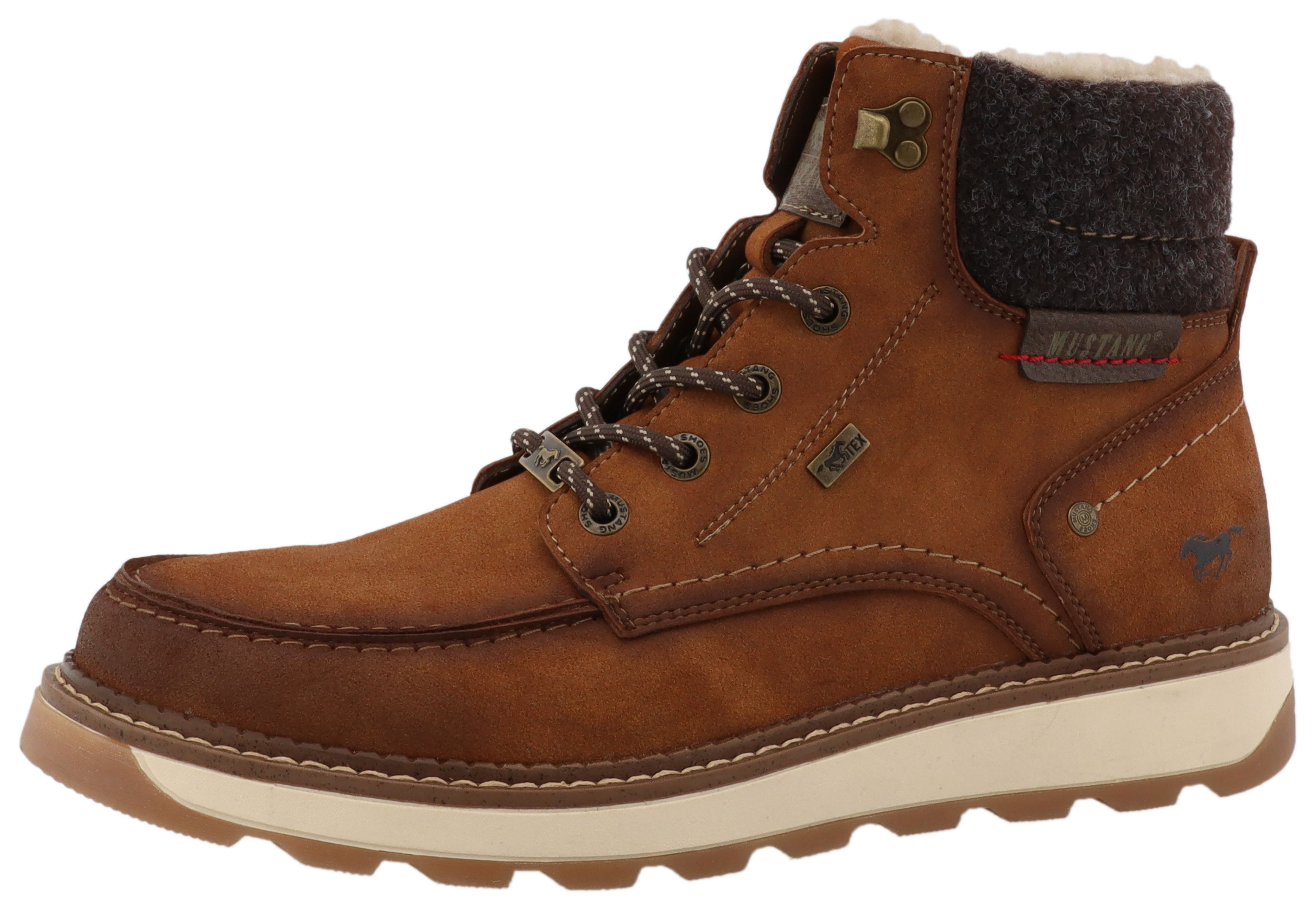 Mustang Shoes Elio Winterstiefelette Schnürstiefelette, Winterstiefelette günstig online kaufen