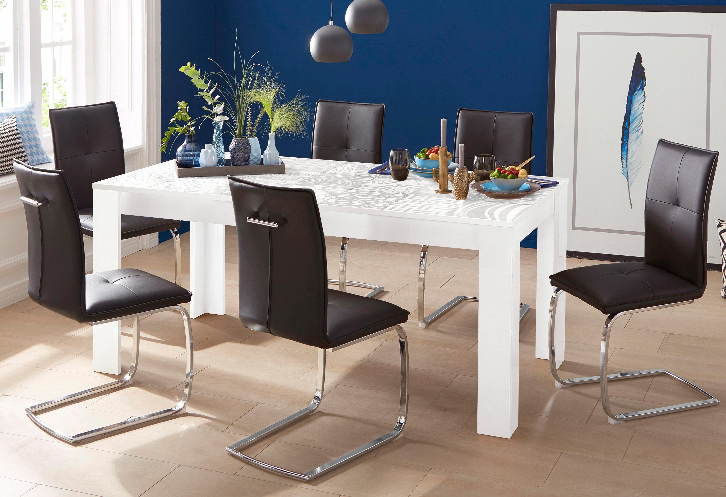Home affaire Esstisch Miro, Breite 137 - 185 cm