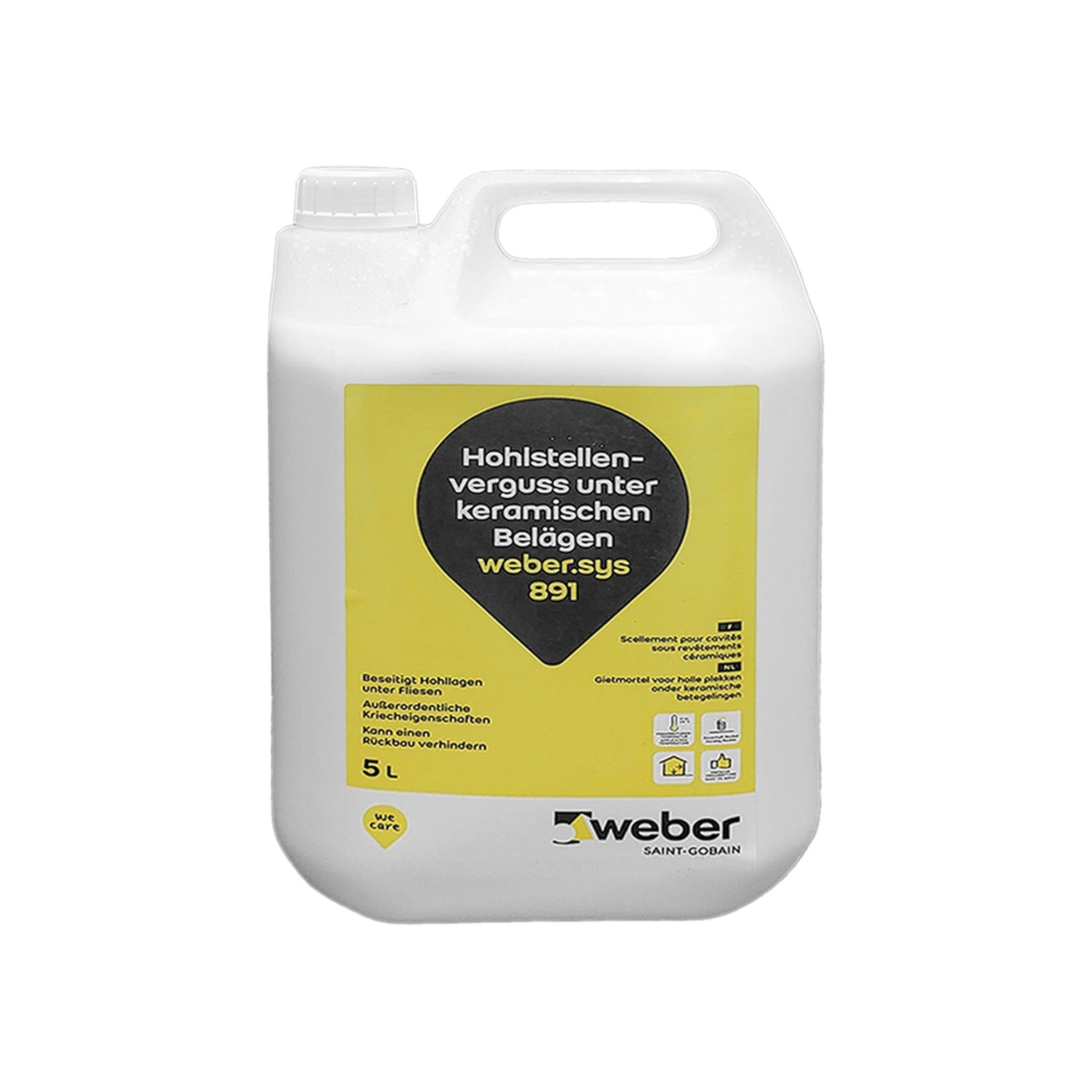 Saint Gobain Weber Grundierfarbe OUTLET Weber.sys 891 5 liter