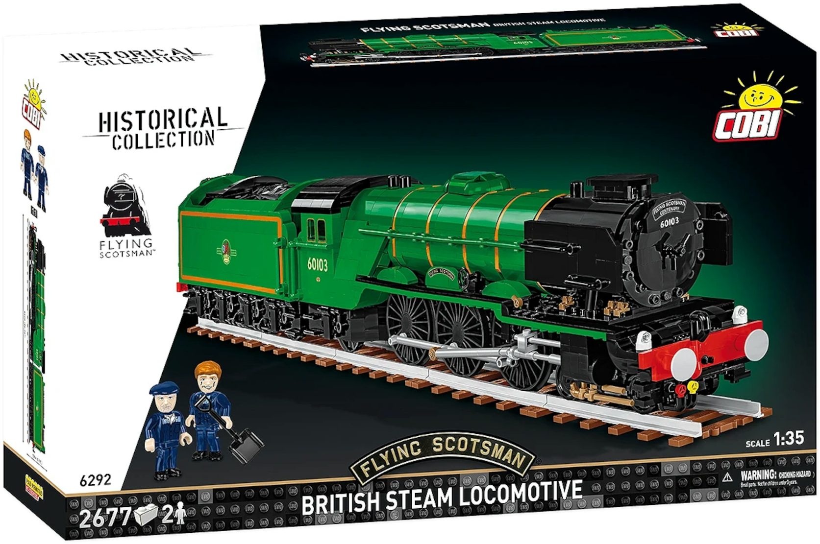 COBI Spiel COBI Flying Scotsman – British Steam Locomotive (6292)