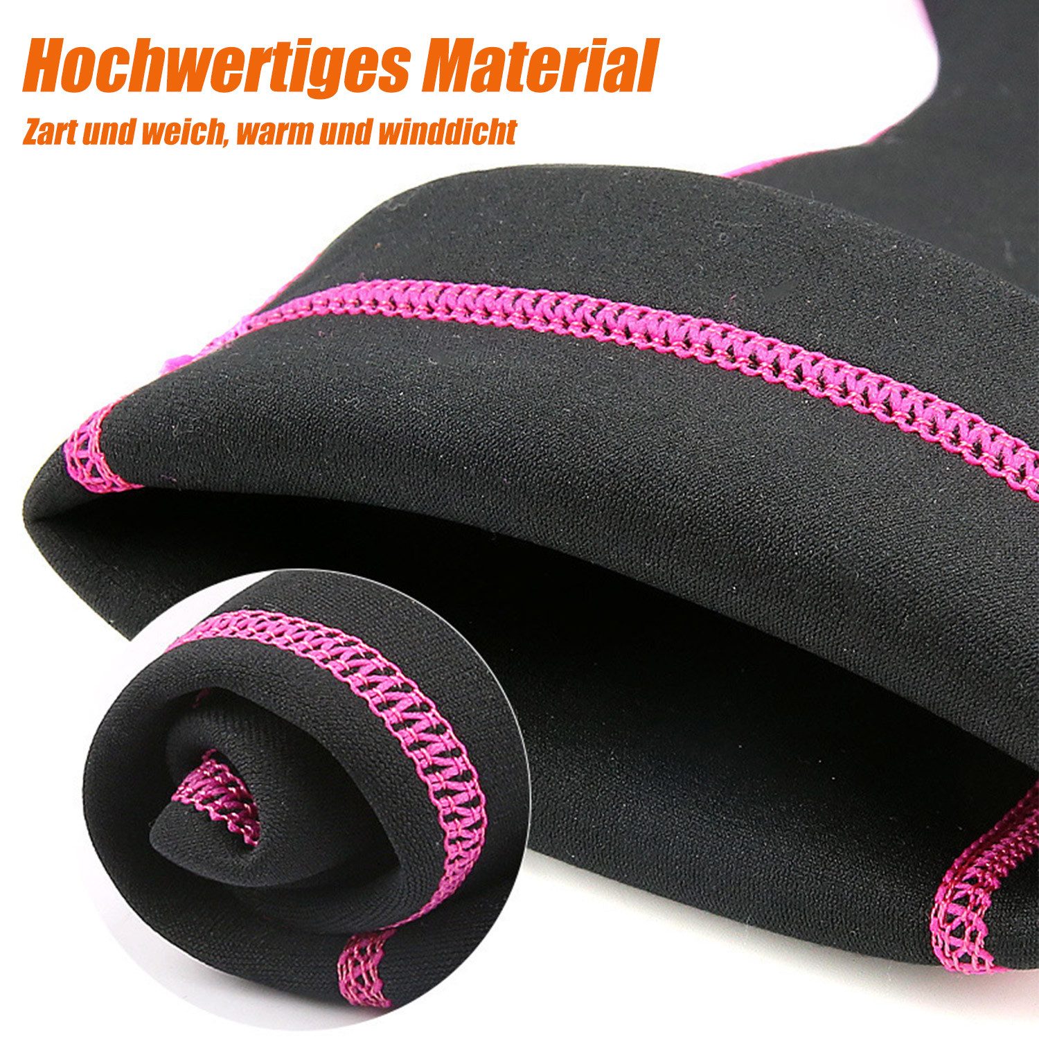 Refttenw Neoprensocken 2mm Lange Tauchen Socken,Strandsocken,Beachsocken,Verschleißfest,2-st