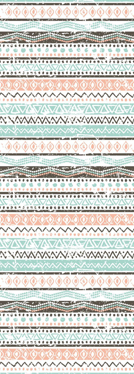 queence Vinyltapete Zerabru, glatt, Streifen, 90x250cm, selbstklebend, kinderleichte Anbringung, Sticker