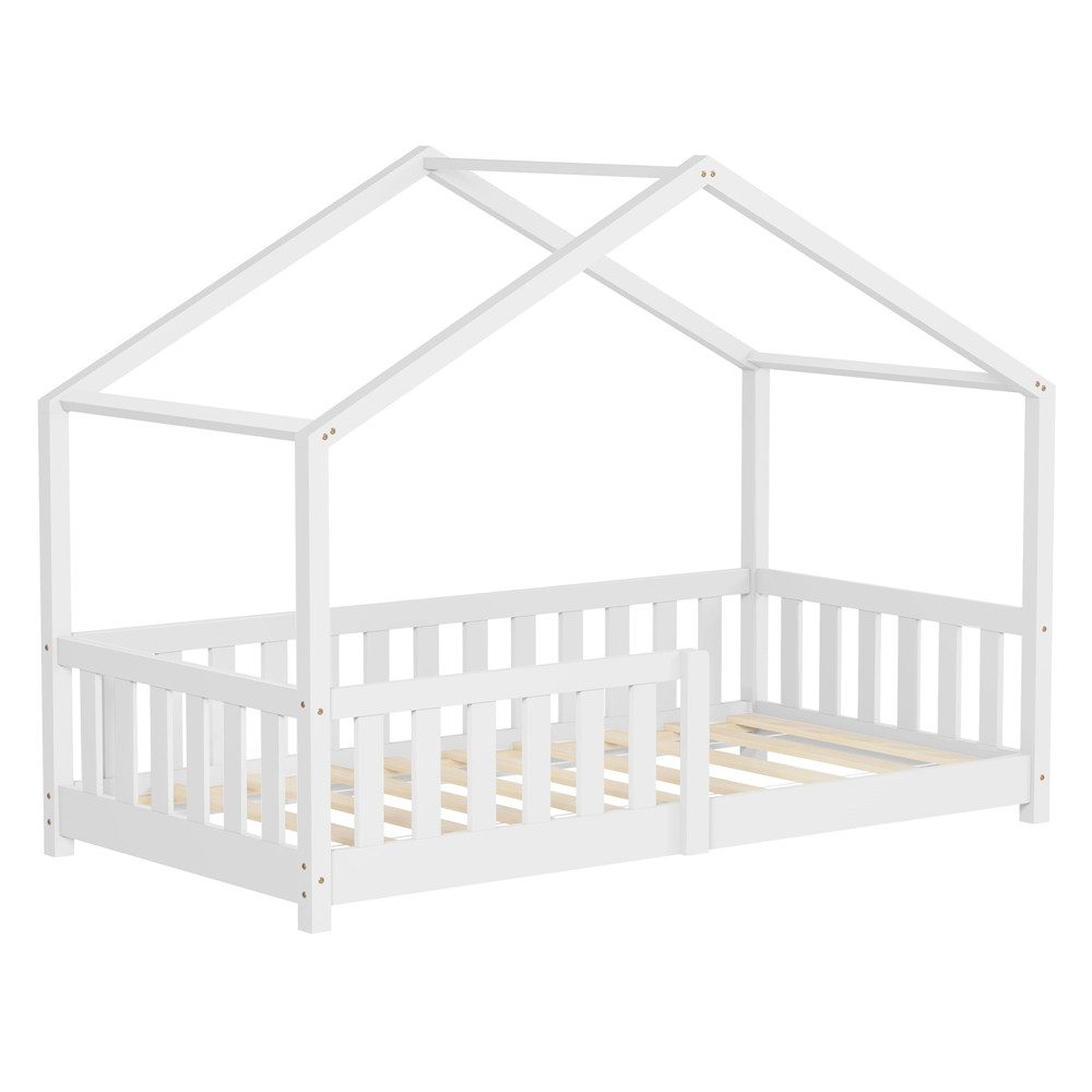 ML-DESIGN Spielbett Hausbett Kinderbett inkl. Lattenrost günstig online kaufen
