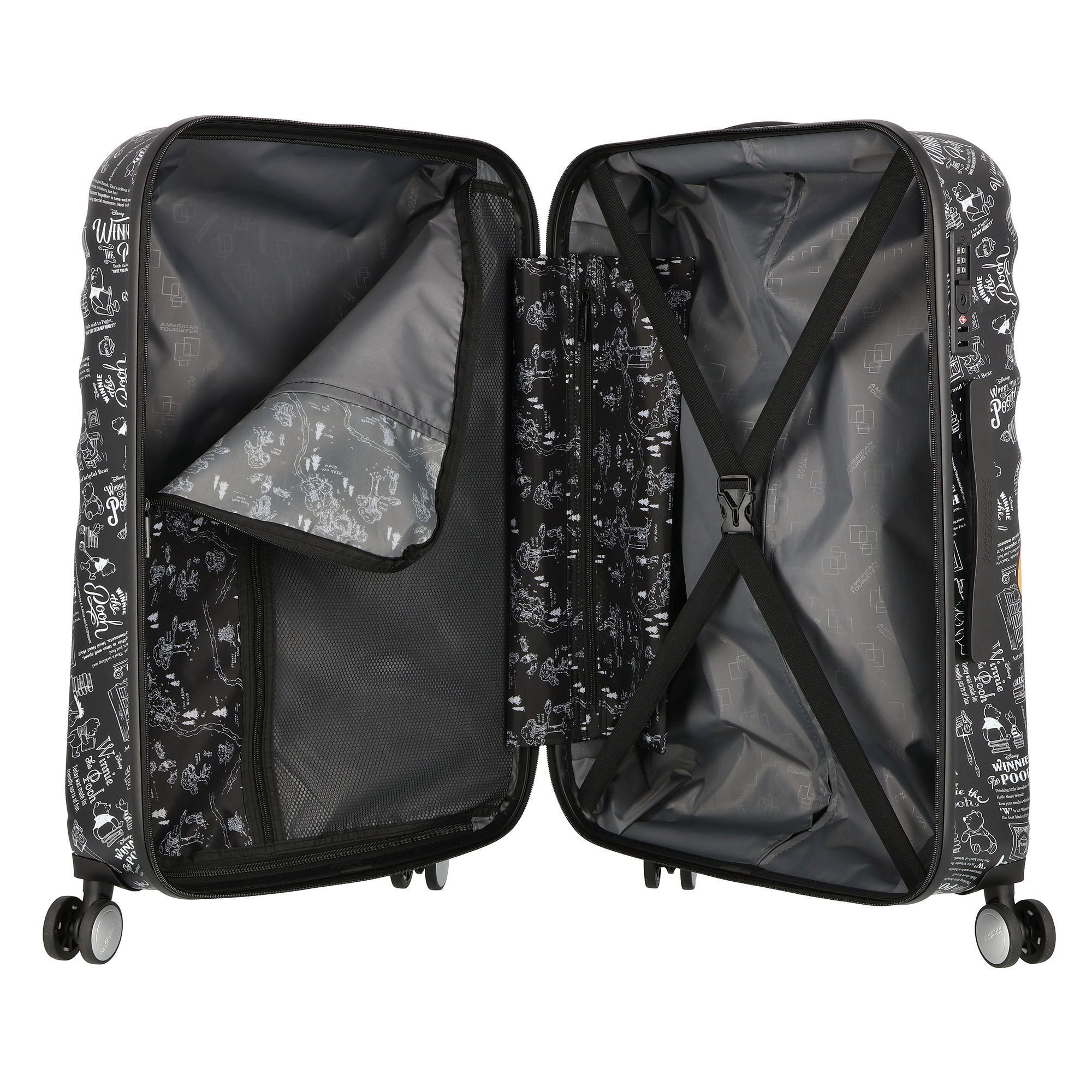 American Tourister® Hartschalen-Trolley Wavebreaker Disney, 4 Rollen, ABS