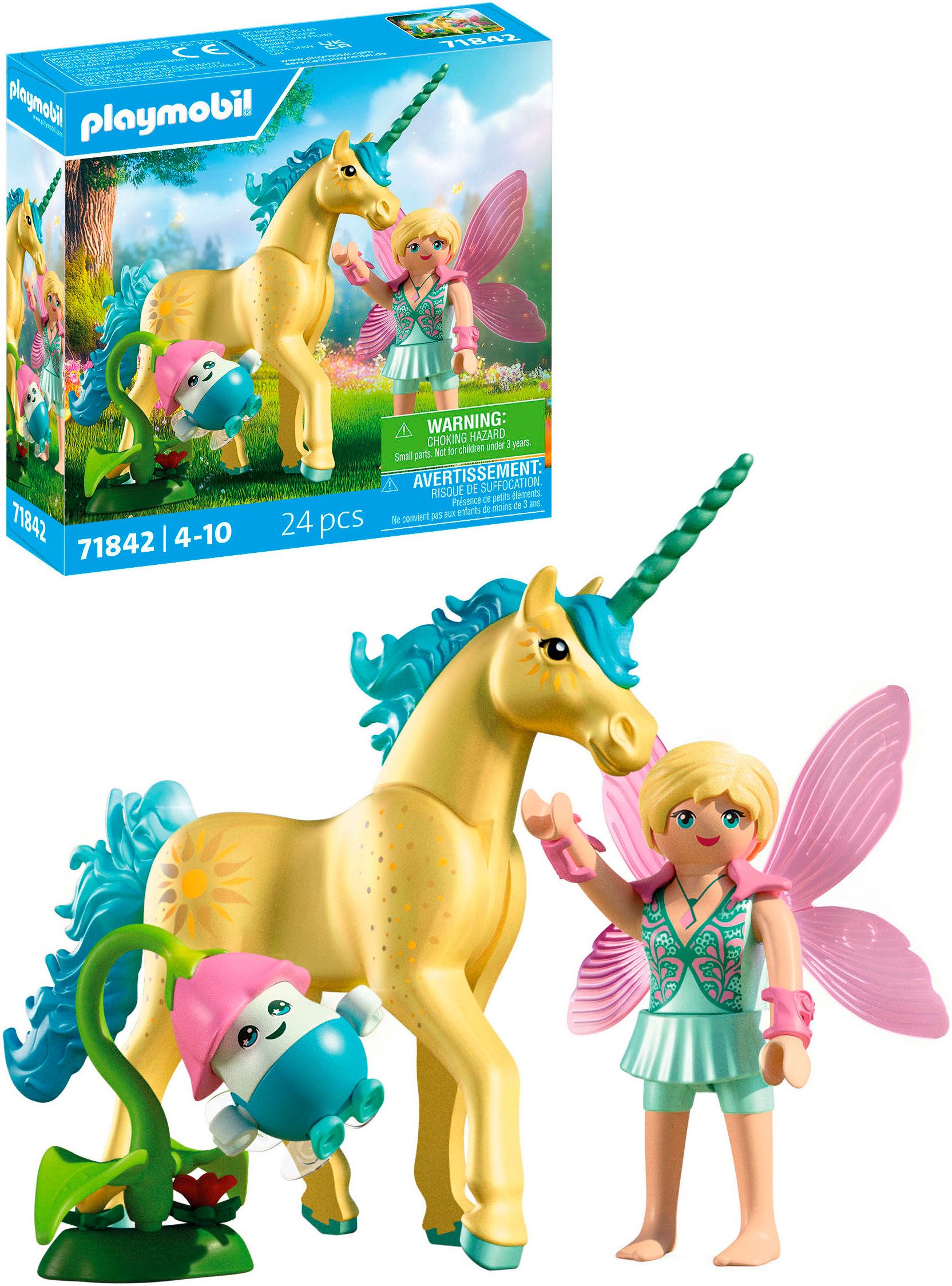Playmobil® Sammeleinhorn, Sonnenscheinblüte mit Fee (71842), günstig online kaufen