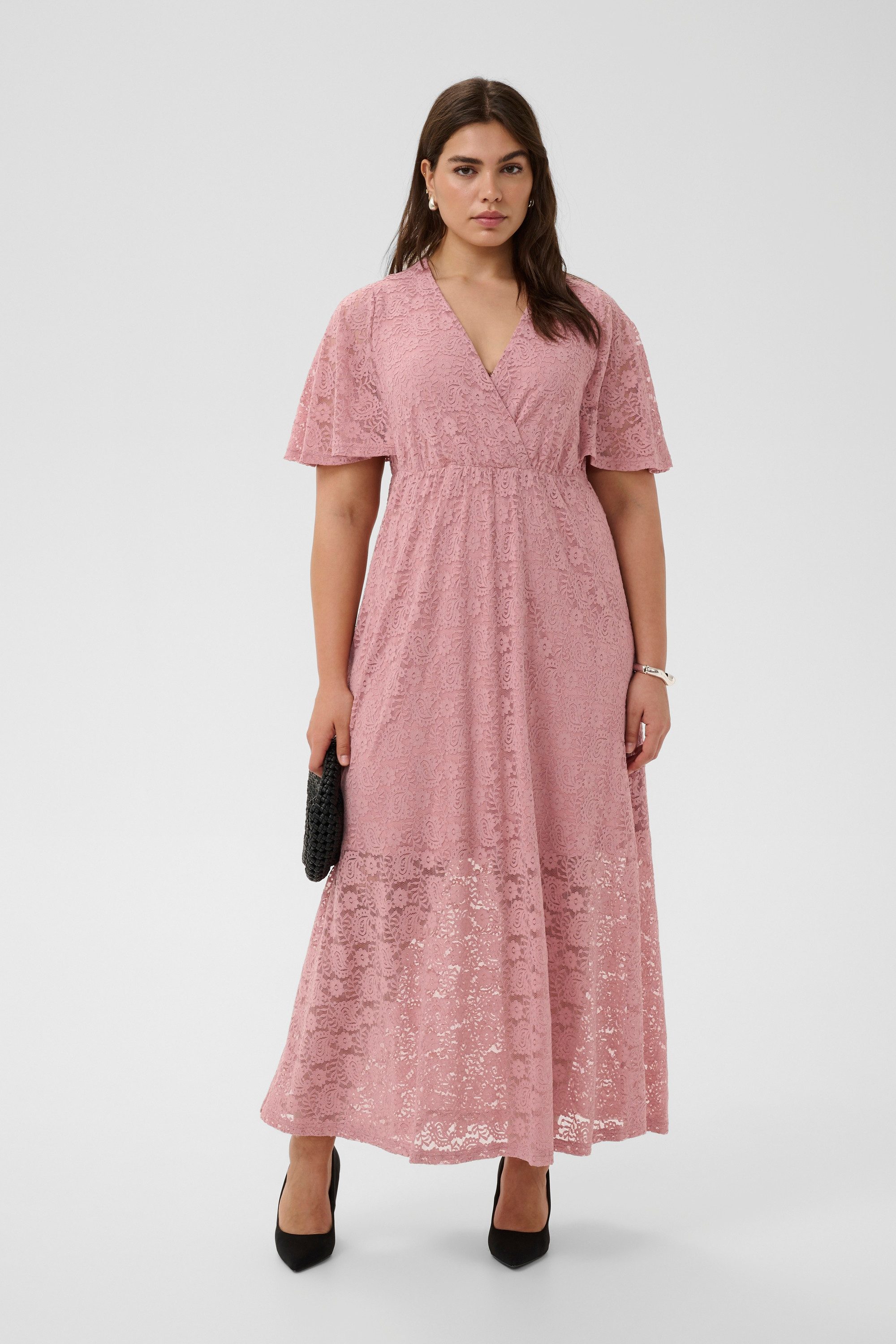KAFFE Curve Jerseykleid Jerseykleid KClara Große Größen