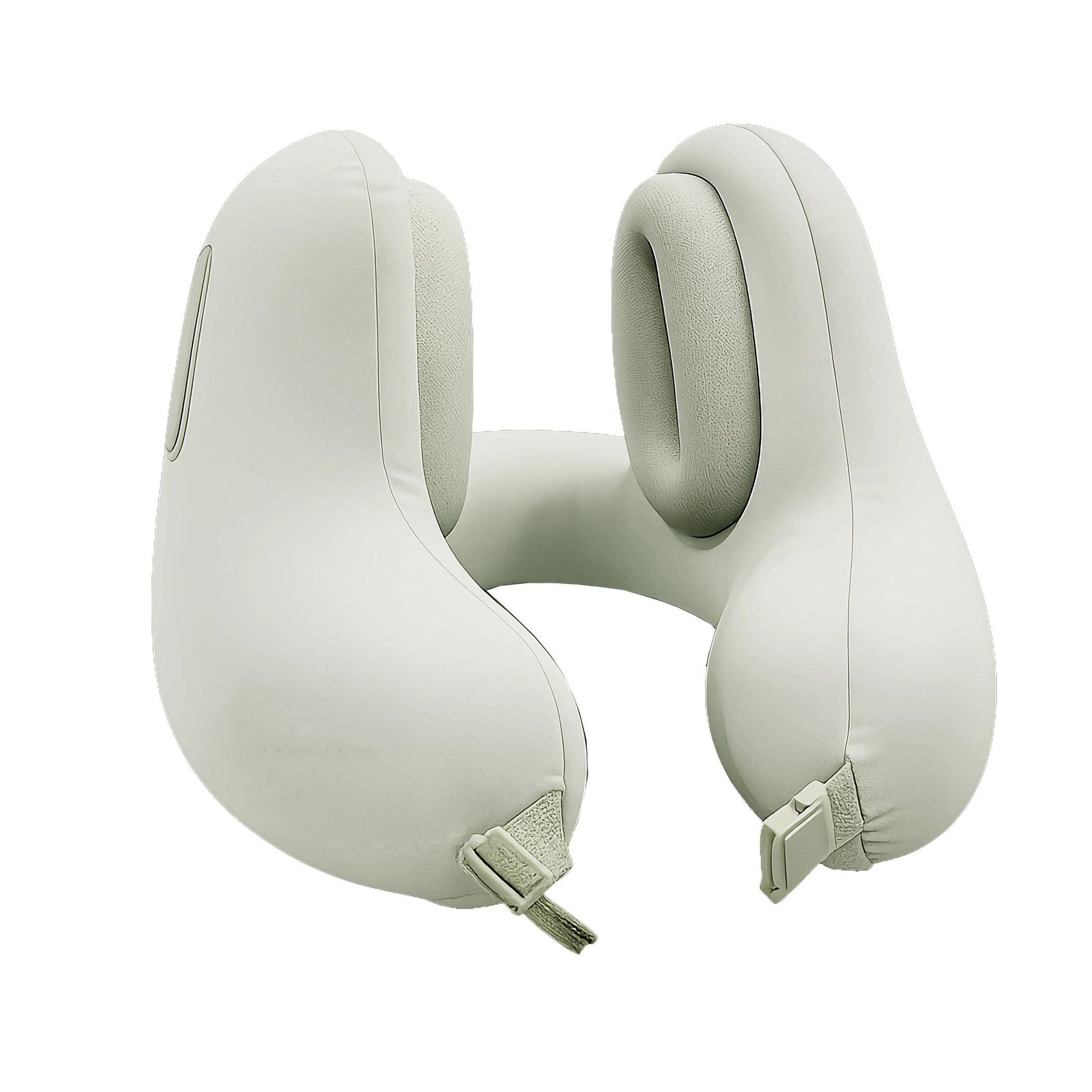 Bolwins Nackenkissen B15D Bluetooth Reisekissen HiFi Nackenkissen Büro Reise Auto Flug Zug, Einzelset, 1-tlg., 1x Reisekissen, 1x USB-C Ladekabel, Bluetooth Reisekissen mit HiFi Lautsprecher und USB-C Schnellladung