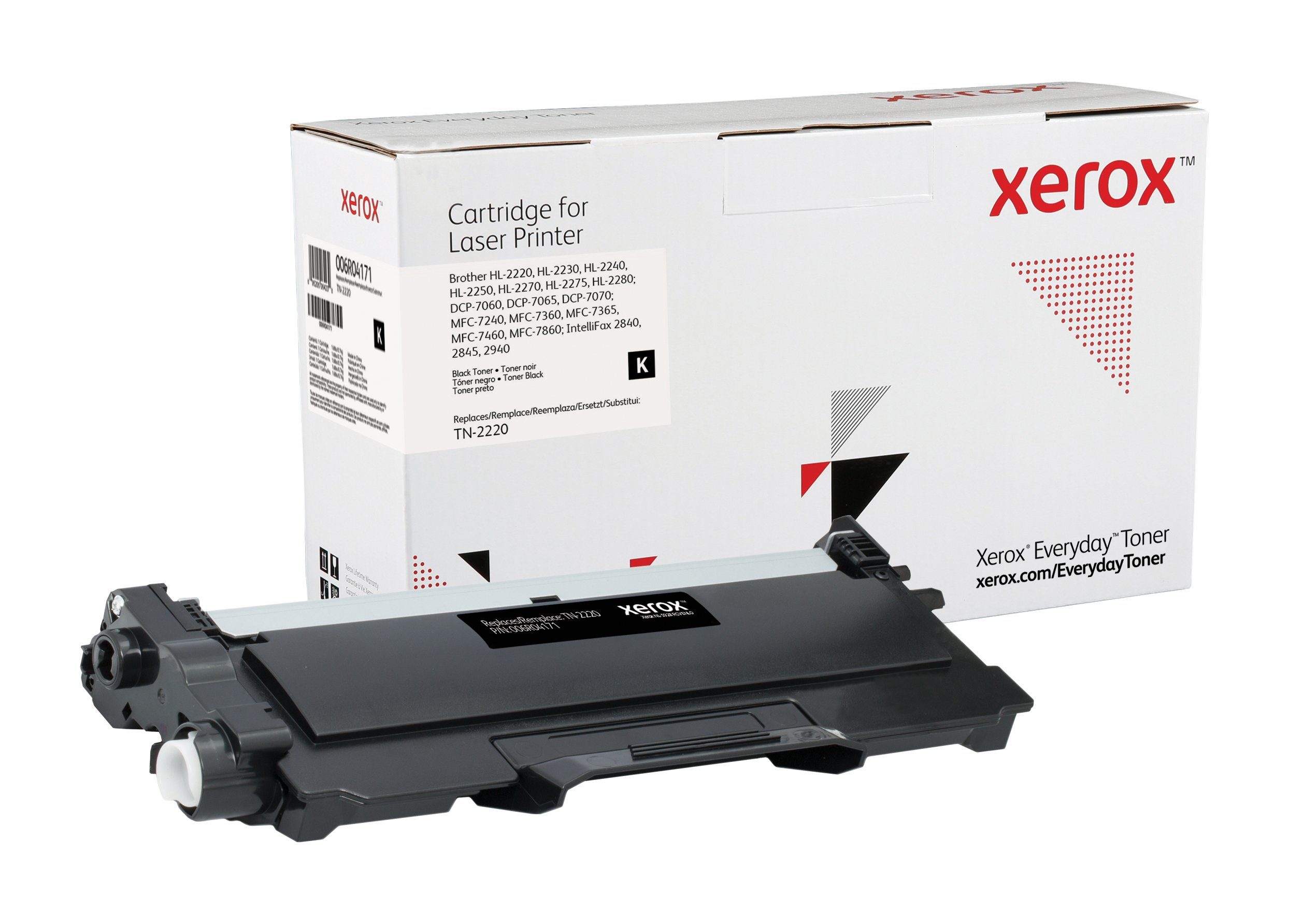 Xerox Tonerpatrone Everyday Mono Toner kompatibel mit Brother TN-2220