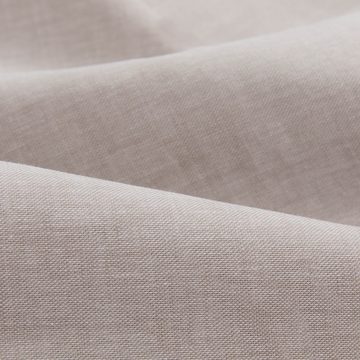 Bettbezug Tolosa Bettdeckenbezug aus 50% Leinen und 50% Baumwolle, Urbanara (1 St), Zwei Naturfasern in einem, Melange-Effekt, Kokosnuss-Knopfverschluss