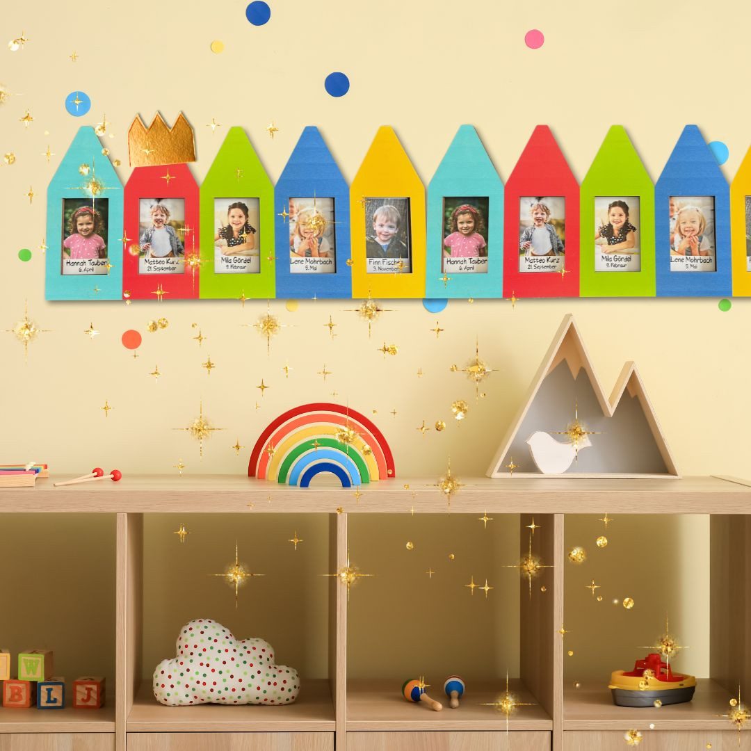 Jamso Design Geburtstagskalender Geburtstagskalender "Villa Kunterbunt"