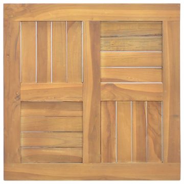 furnicato Tischplatte Quadratisch 50x50x2,5 cm Massivholz Teak (1 St)