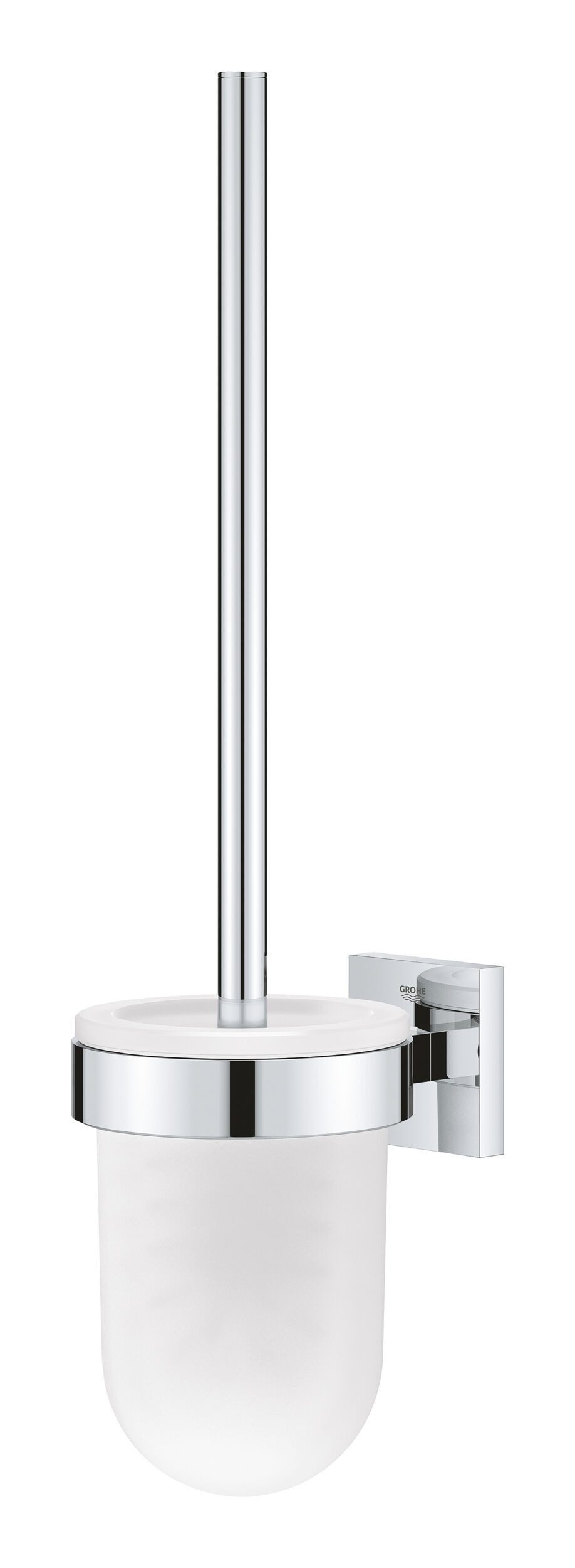 Grohe WC-Garnitur Start Cube, Toilettenbürstengarnitur - Chrom