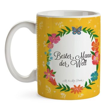 Mr. & Mrs. Panda Tasse Mann - Geschenk, Beste, Lebensgefährte, Kaffeebecher, Freund, Tasse, Keramik