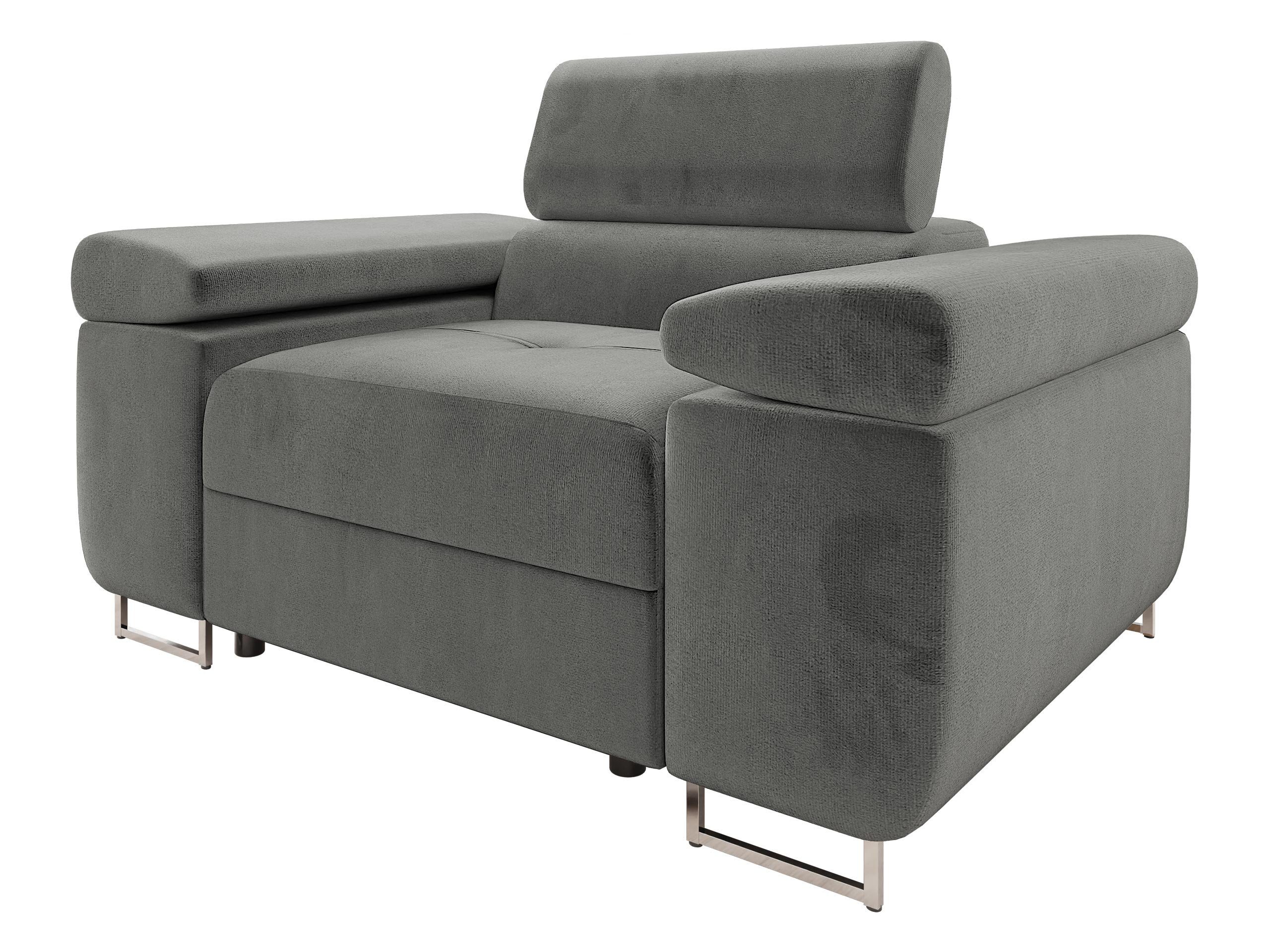 MIRJAN24 Sessel Torezio, Einstellbare Kopfstützen, 134x102x70-90 cm