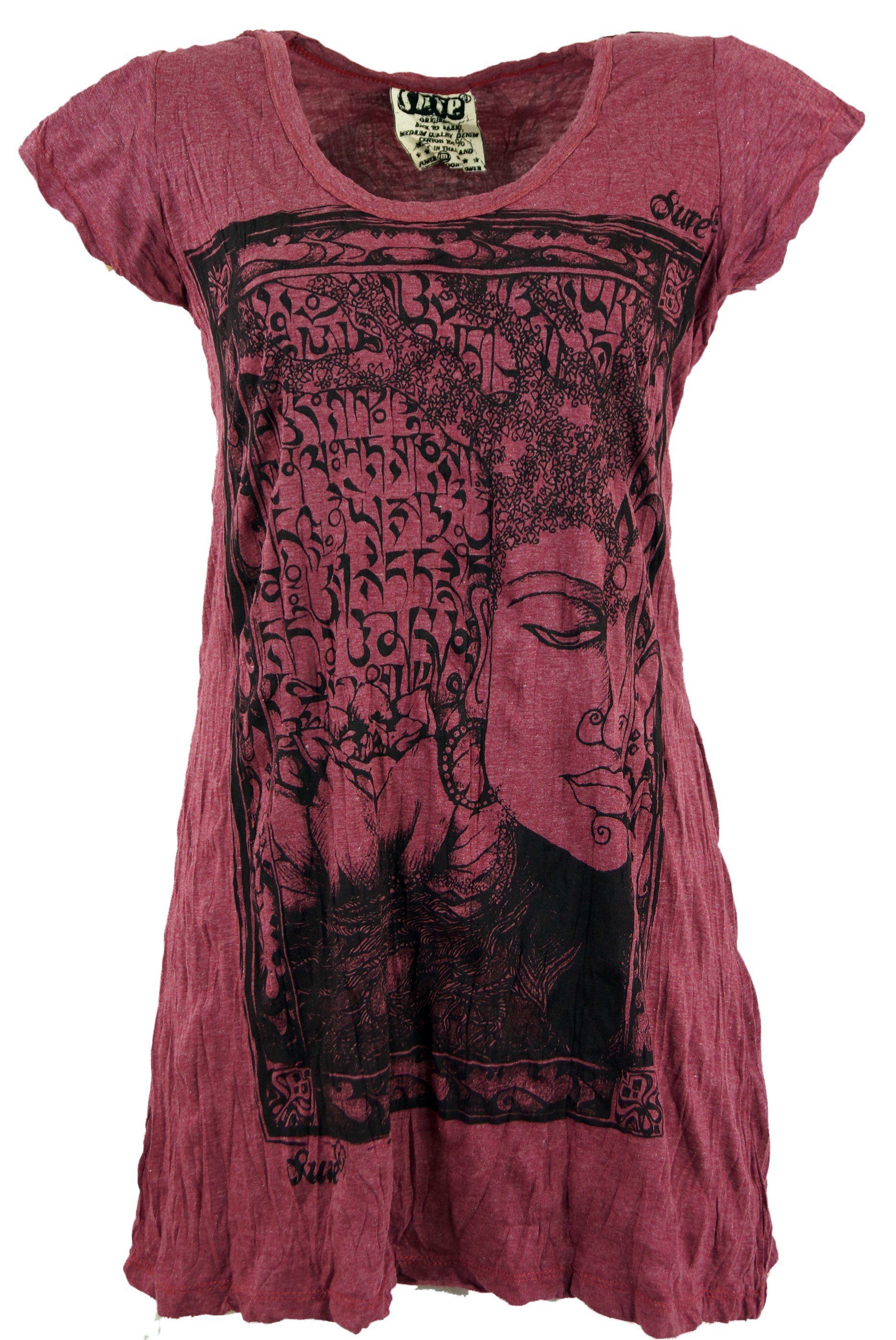 Guru-Shop T-Shirt Sure Long Shirt, Minikleid günstig online kaufen