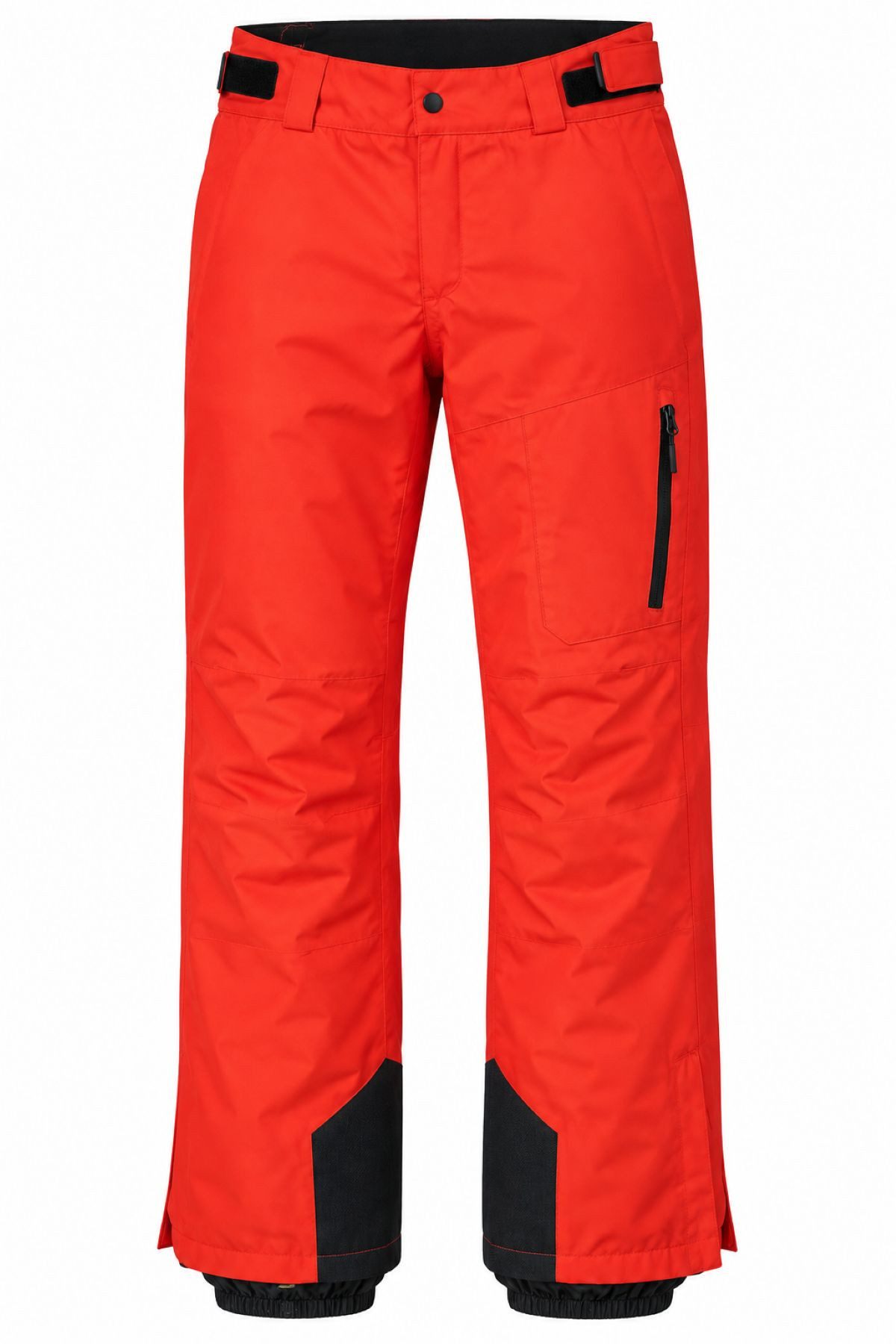 crivit Skihose Crivit Herren Skihose Orange 48 (Einzelsartikel, 1-tlg) wind- und wasserdicht, Schneefang, verstellbarer Bund