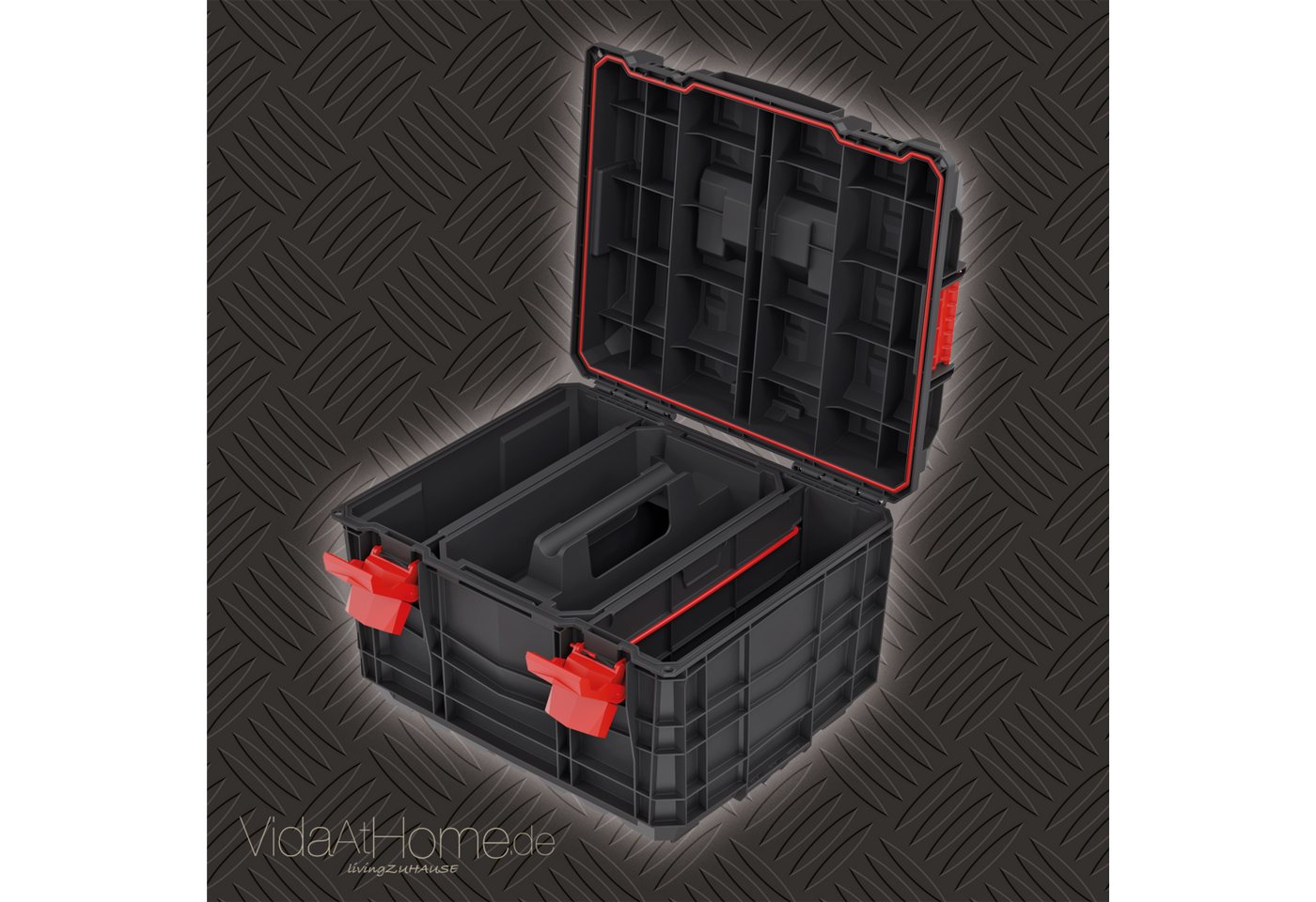 Thumbnail - VidaAtHome.de Werkzeugkoffer original KISTENBERG® C Block Pro Werkzeugkiste M
