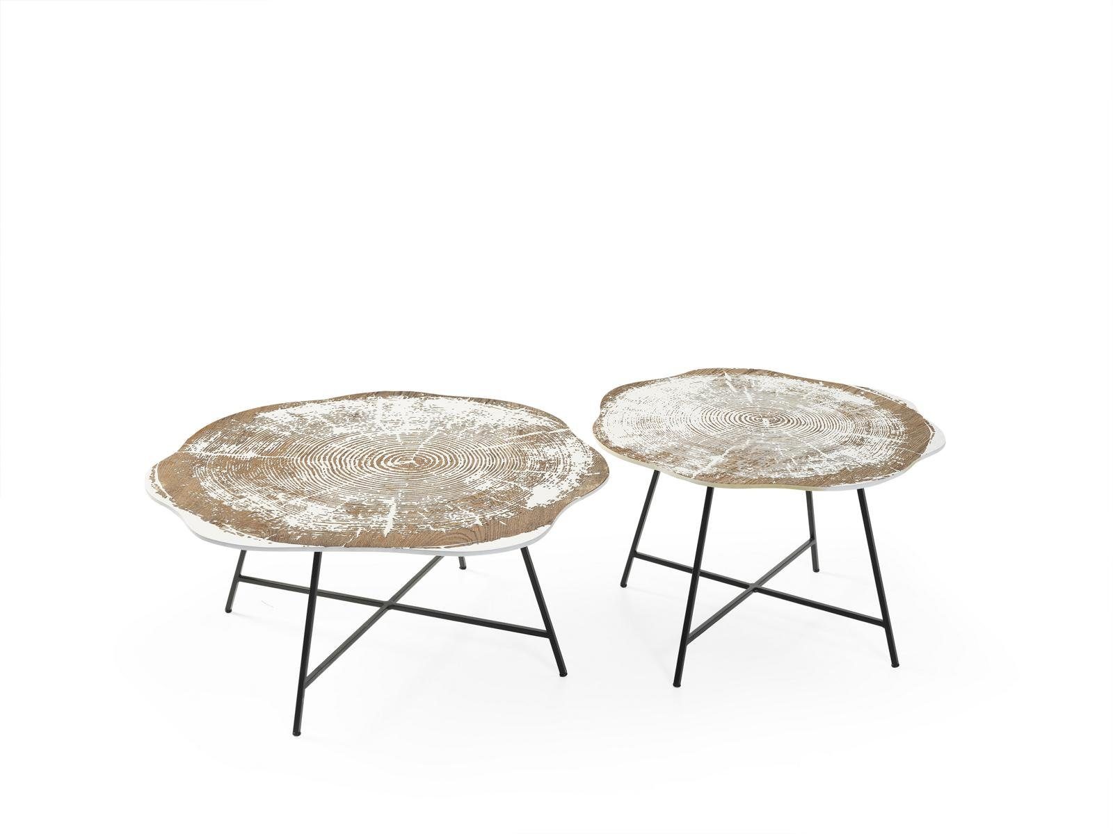 JVmoebel Couchtisch Modern Set Couchtische Tische Designer Rund (2x Couchtische), Made in Europe