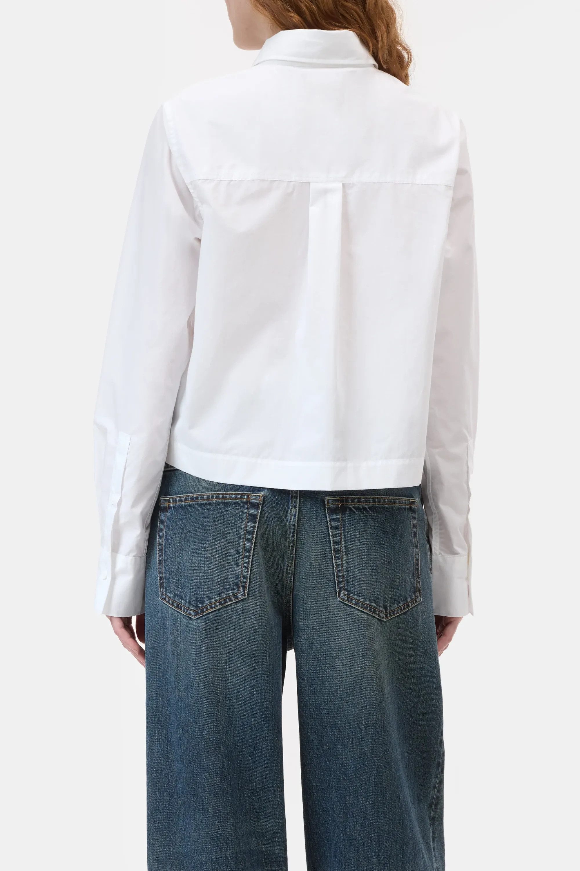 CLOSED Blusentop Cropped classic shirt