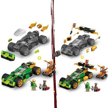 LEGO® Konstruktionsspielsteine »Lloyds Rennwagen EVO (71763), LEGO® NINJAGO®«, (279 St)