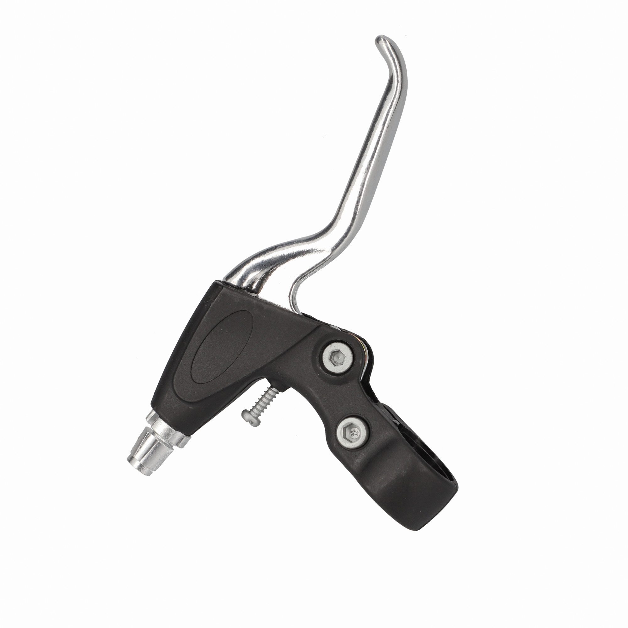 ALHONGA Bremsgriff Bremshebel 3 Finger Rechts Alu schwarz silber