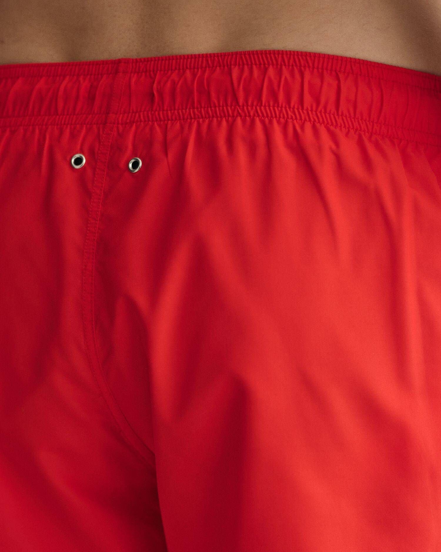 Badeshorts SC Badeshorts Gant (74) (1-St) Herren rot LOGO SWIM LIGHTWEIGHT