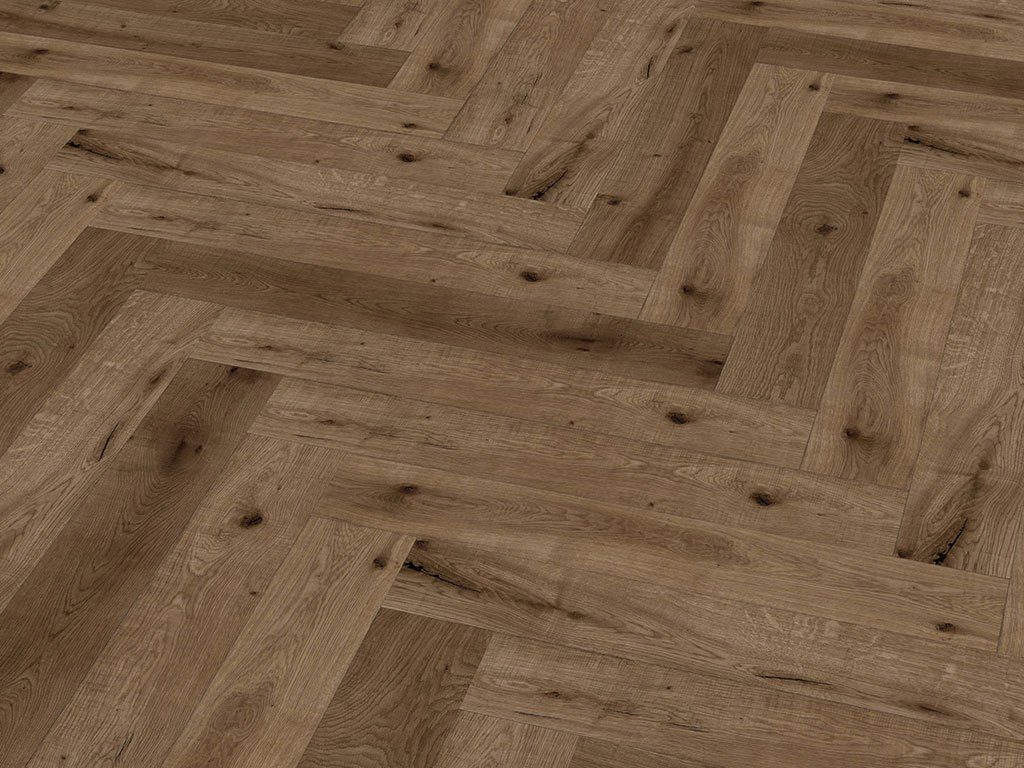 Stilewo Laminat Laminat 4501H Triberger Eiche Herringbone Fischgrät 12mm