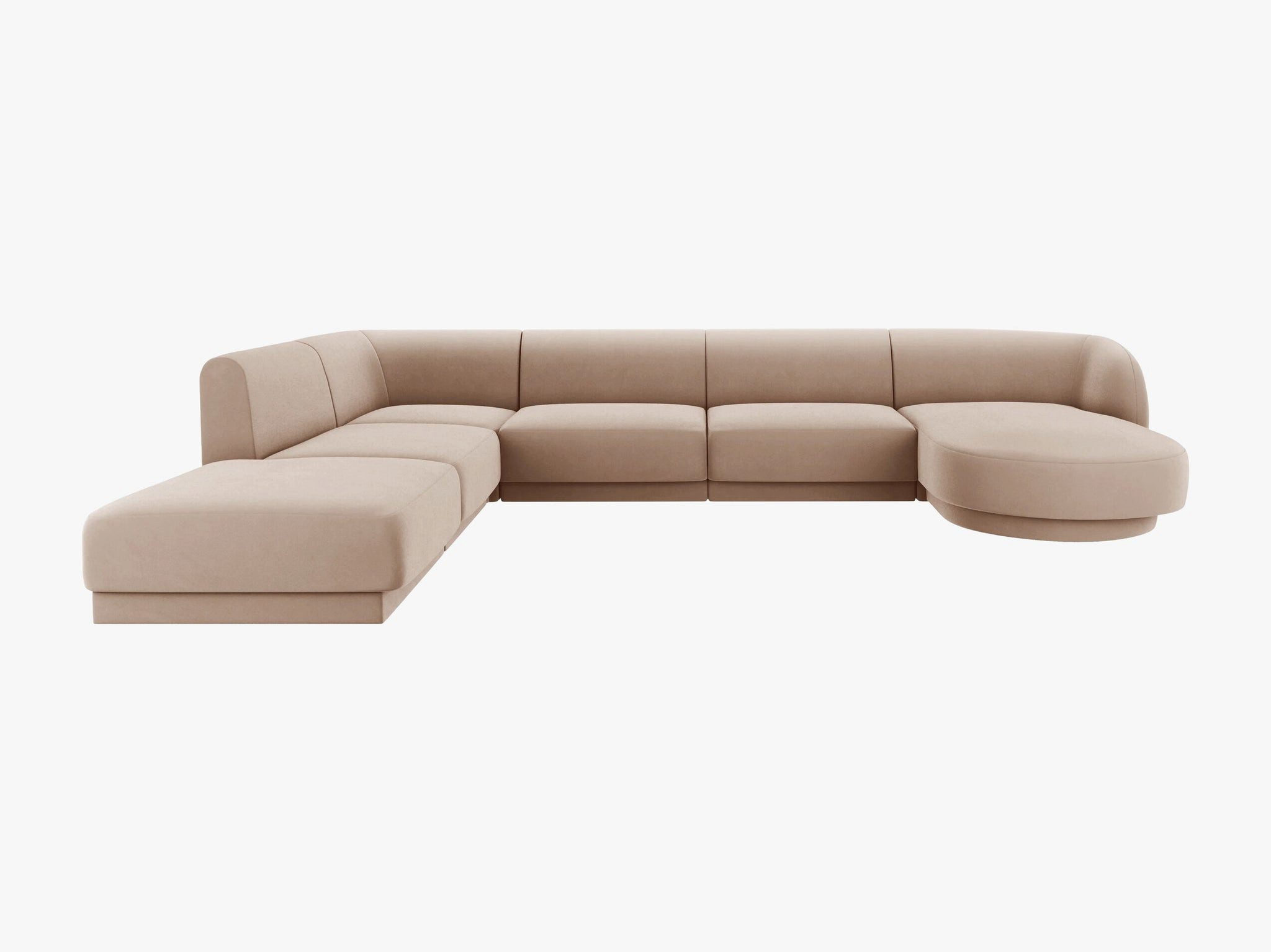 Micadoni Ecksofa Miley, Panorama 6-Sitzer
